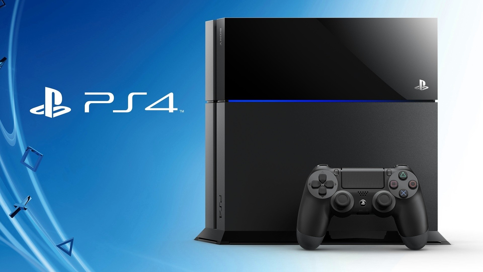 1920x1080 Preview wallpaper playstation 4, console, controller, ps4 