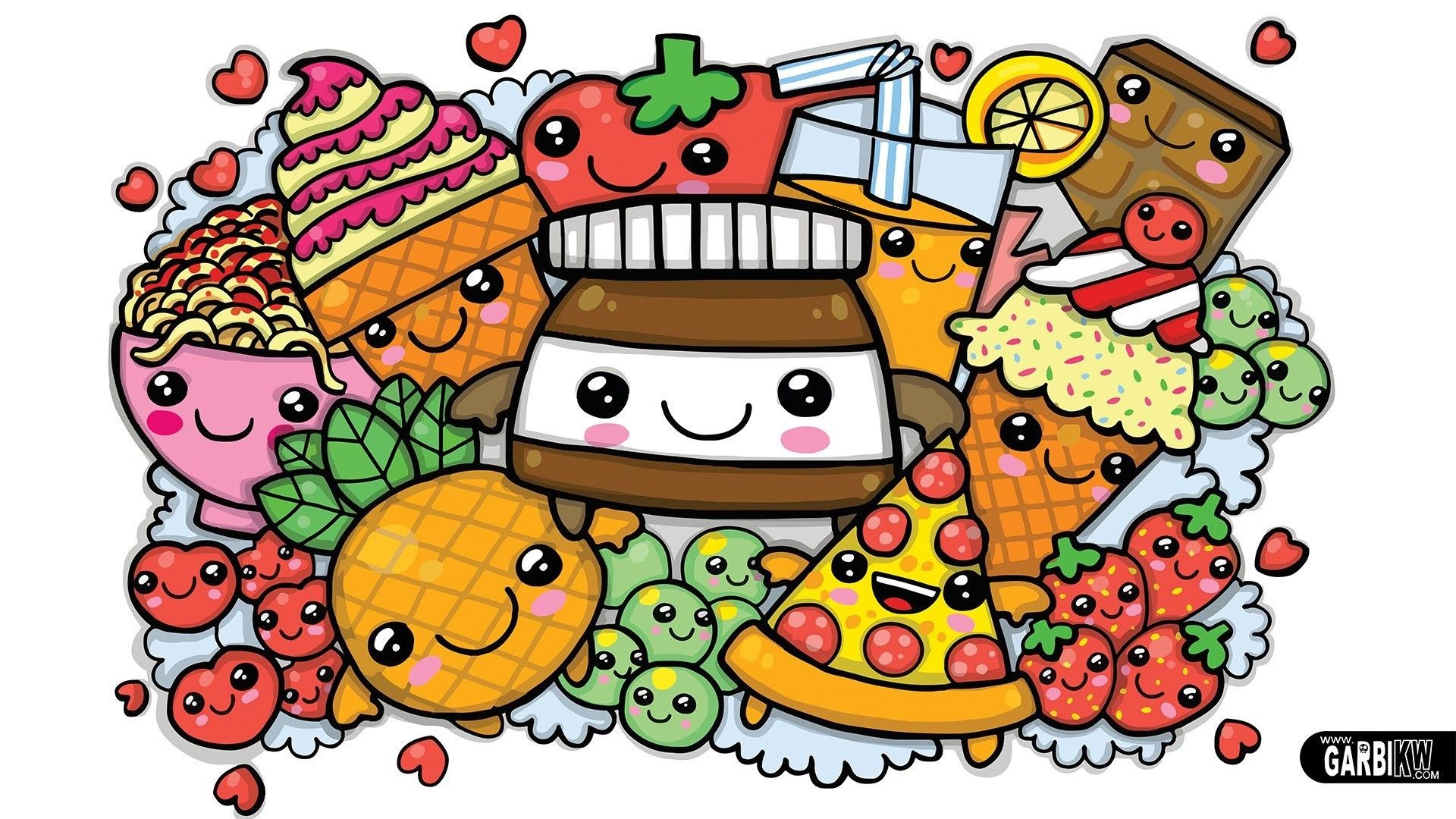 1920x1080  Cute Kawaii Food Wallpaper (57+ images)