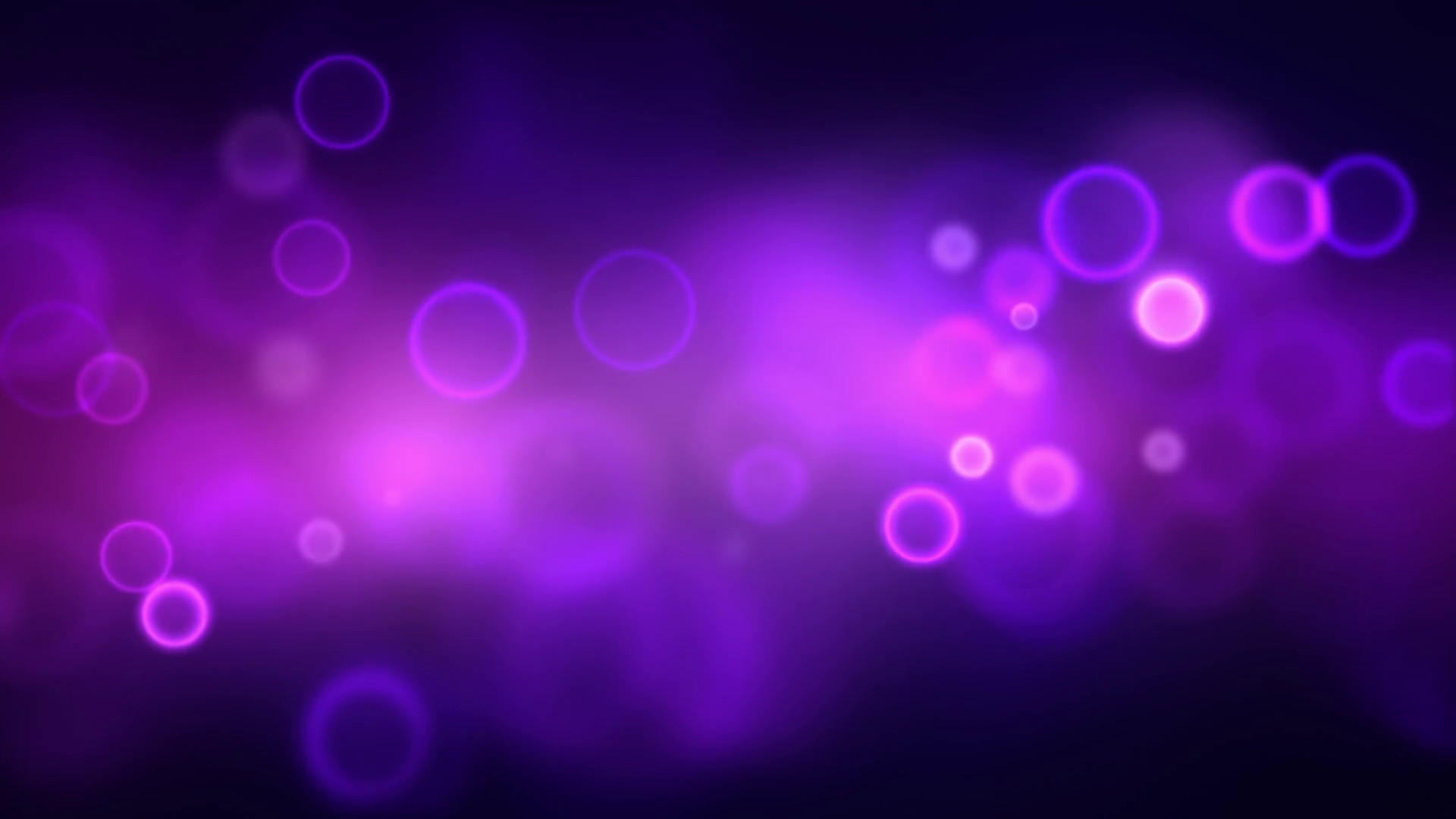 1920x1080 Magenta Blue Circle Bokeh light on dark background seamless looped  animation for you design logo/title reveal or whatever you want.