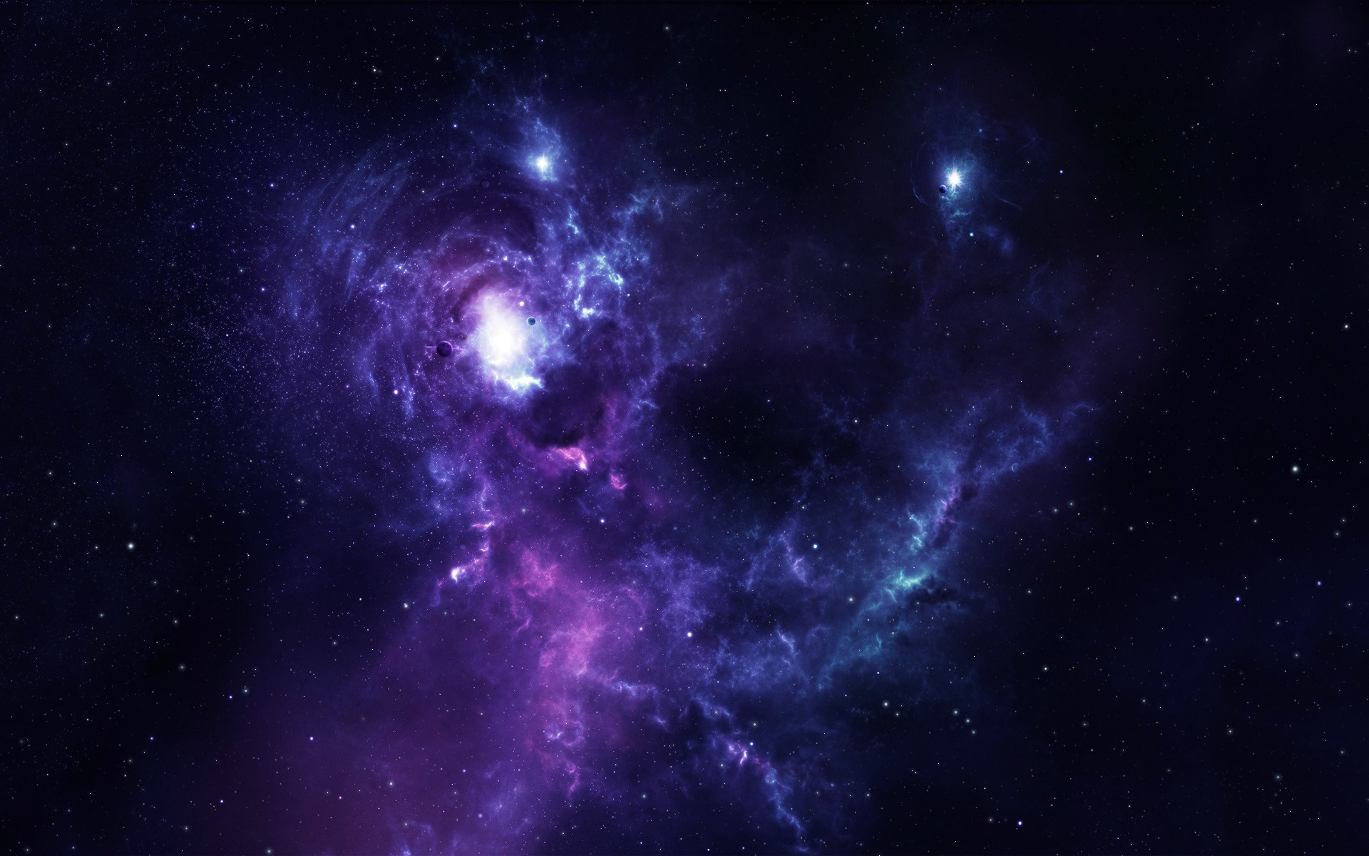 1920x1200 Space Nebula HD Wallpaper via Classy Bro