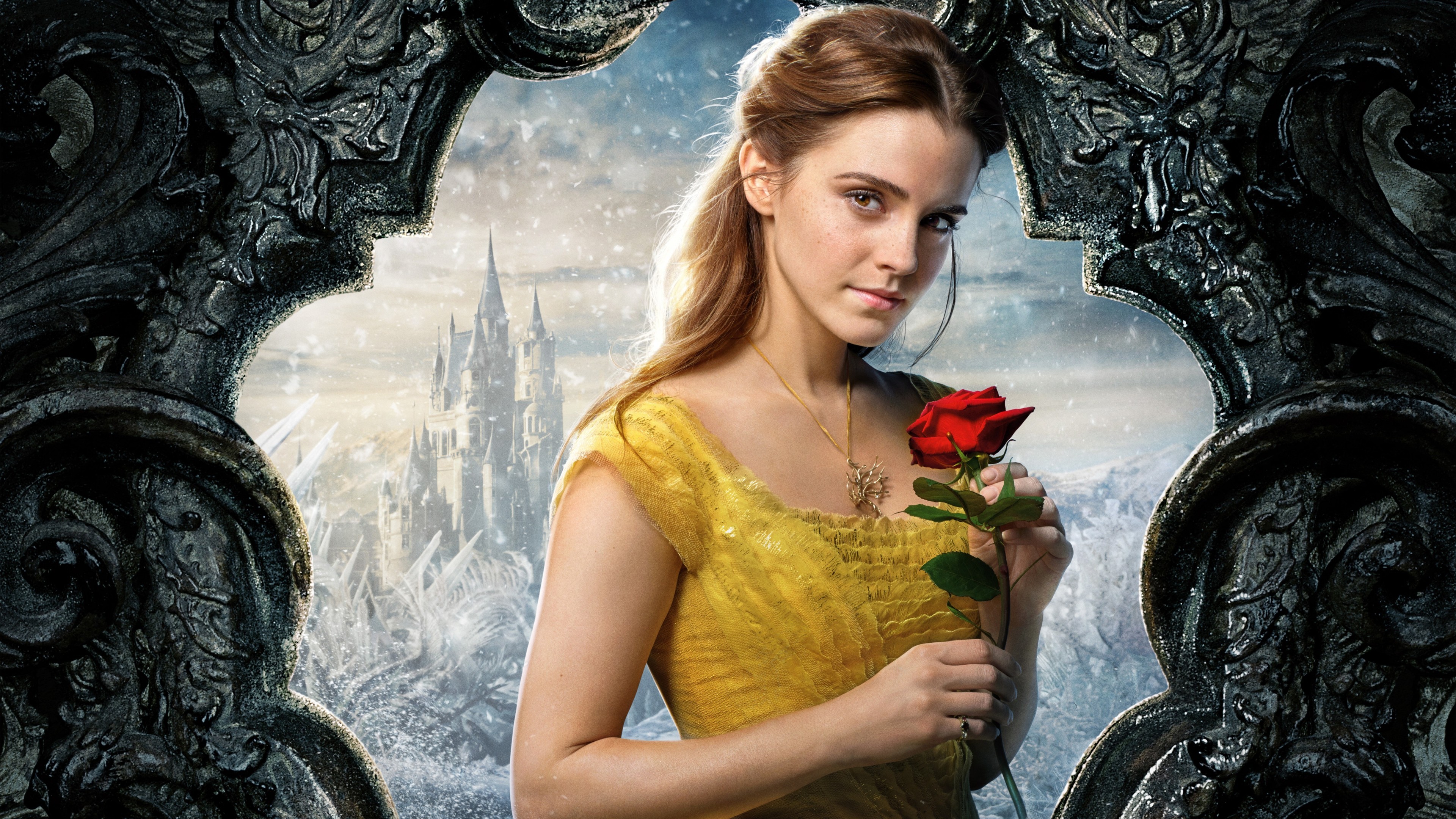 3840x2160 Beauty And The Beast Emma Watson