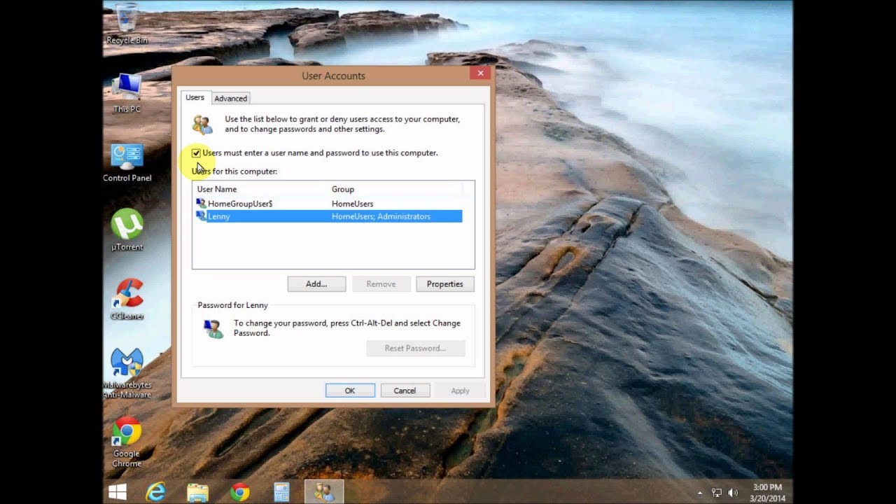 1920x1080 HOW TO REMOVE/DISABLE LOCK SCREEN (Windows 8 and 8.1) By Lenny Parker