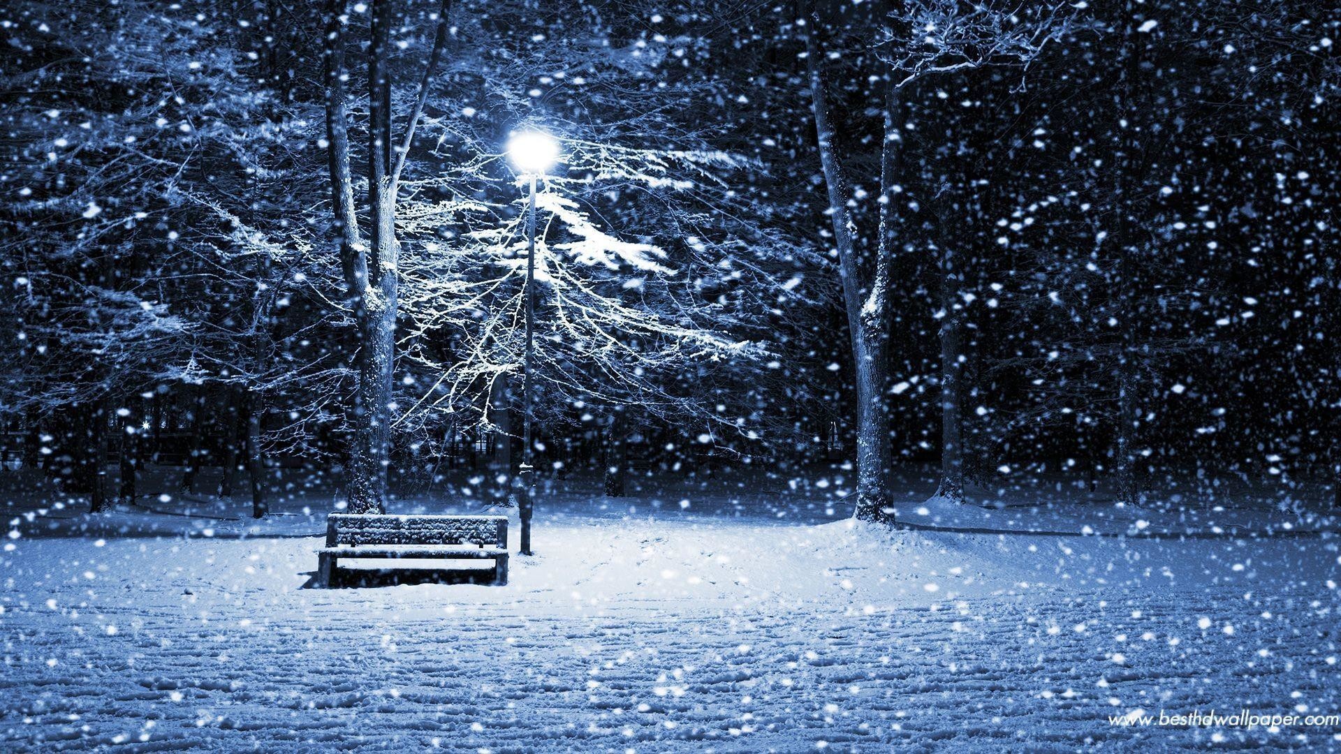 1920x1080 Images For > Christmas Snow Scenes Wallpaper