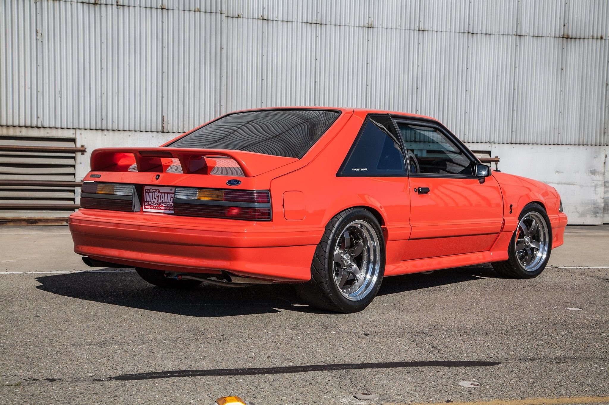 2048x1360 Terminator Swapped 1993 Fox Cobra Ford Mustang cars modified orange  wallpaper |  | 662240 | WallpaperUP