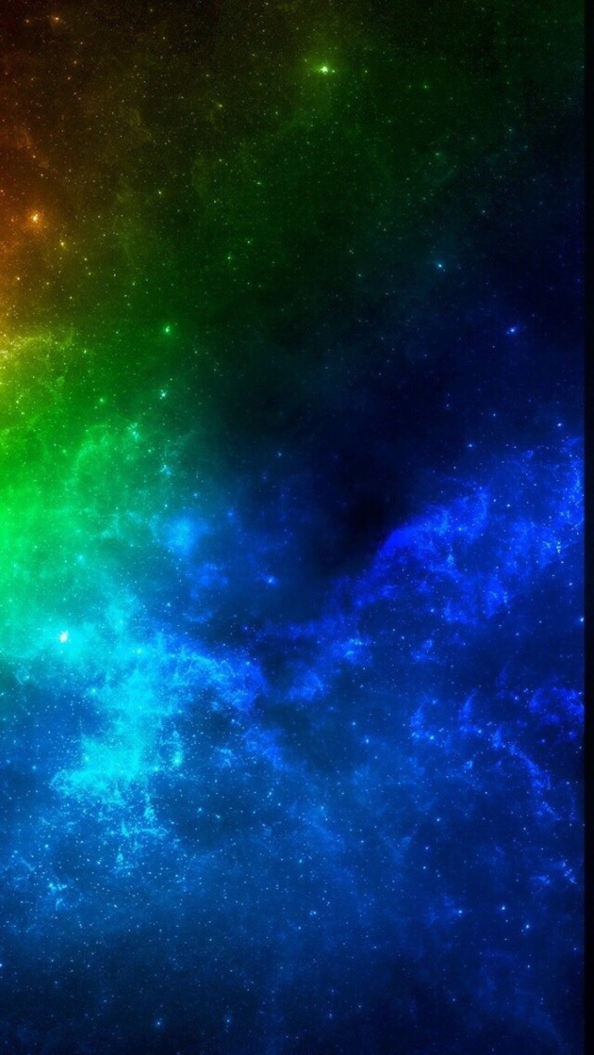 1200x2130 Blue Milky Way Wallpaper - Free iPhone Wallpapers