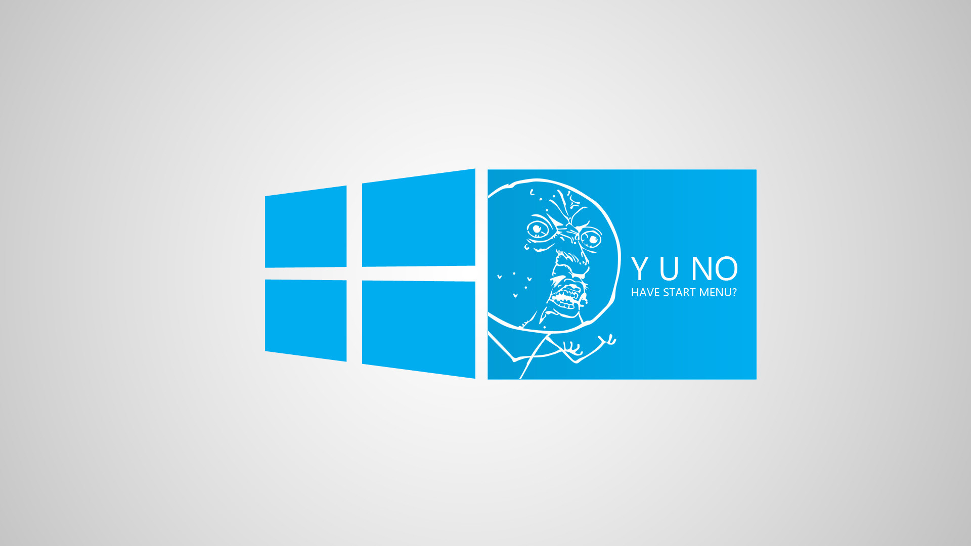 1920x1080 Funny Blue Windows 8 Meme Desktop Wallpaper