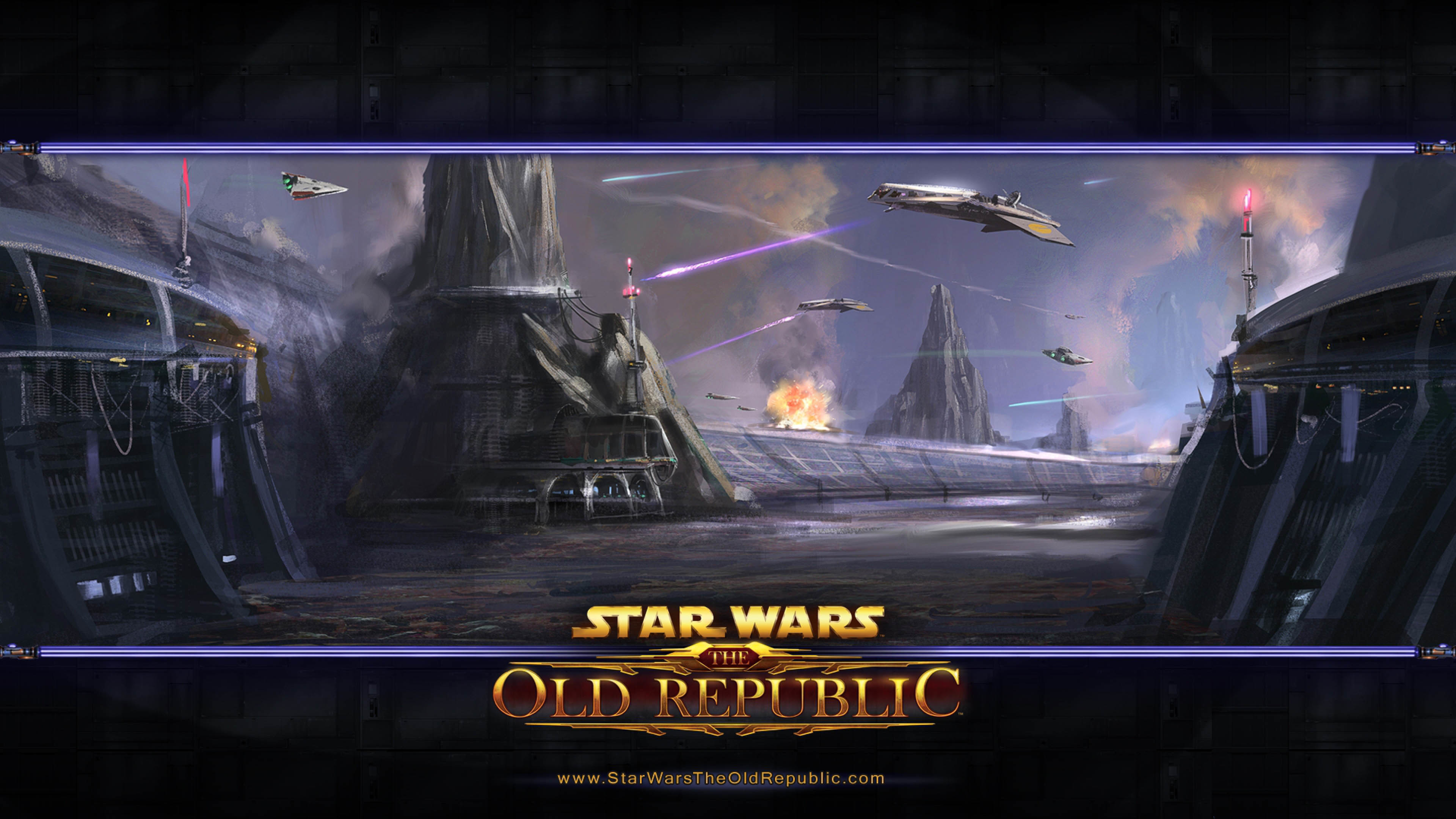 3840x2160 Star Wars: The Old Republic - Landscape Artwork  wallpaper