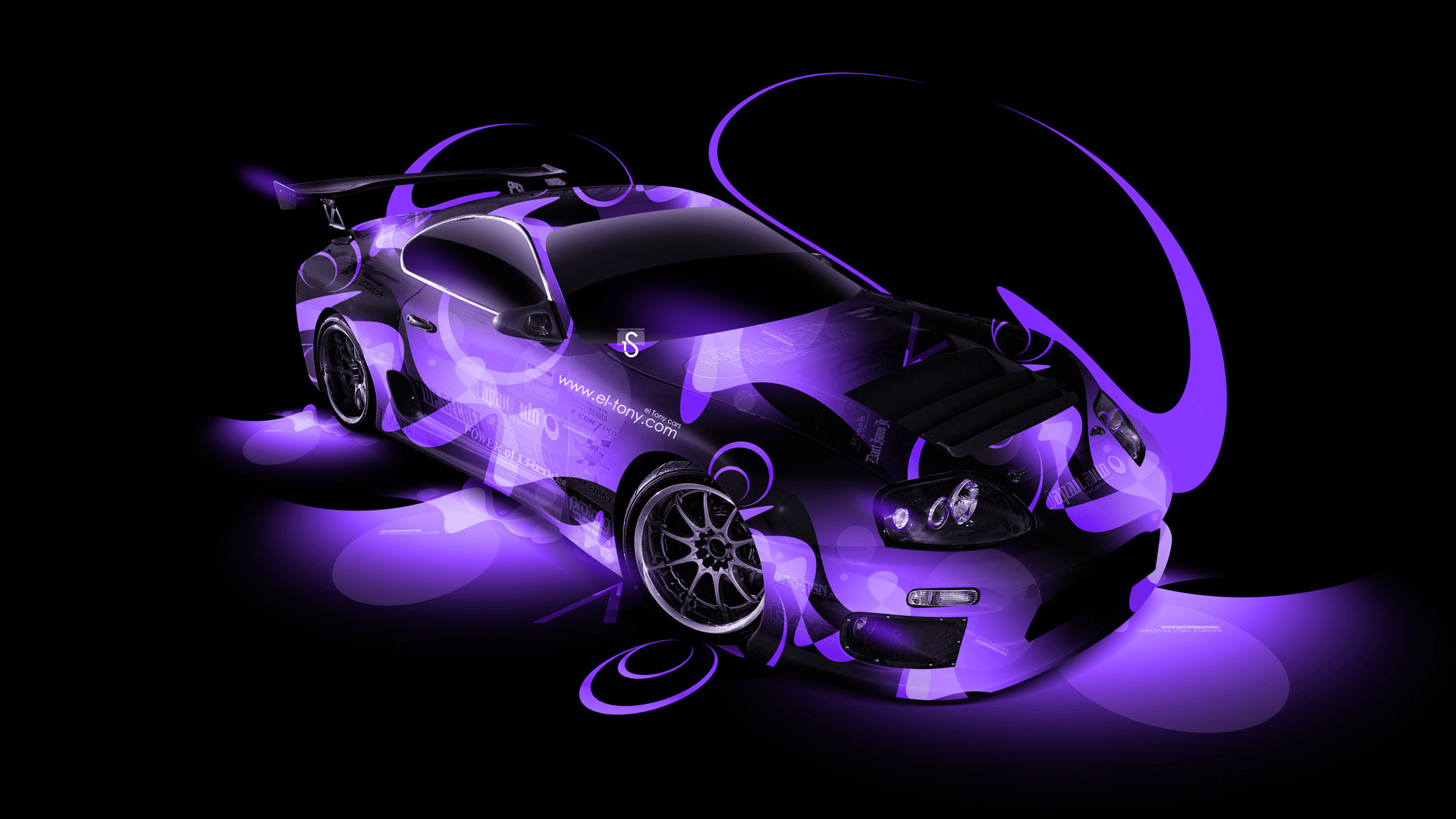 1920x1080 Toyota-Supra-Tuning-JDM-Super-Abstract-Car-Violet-