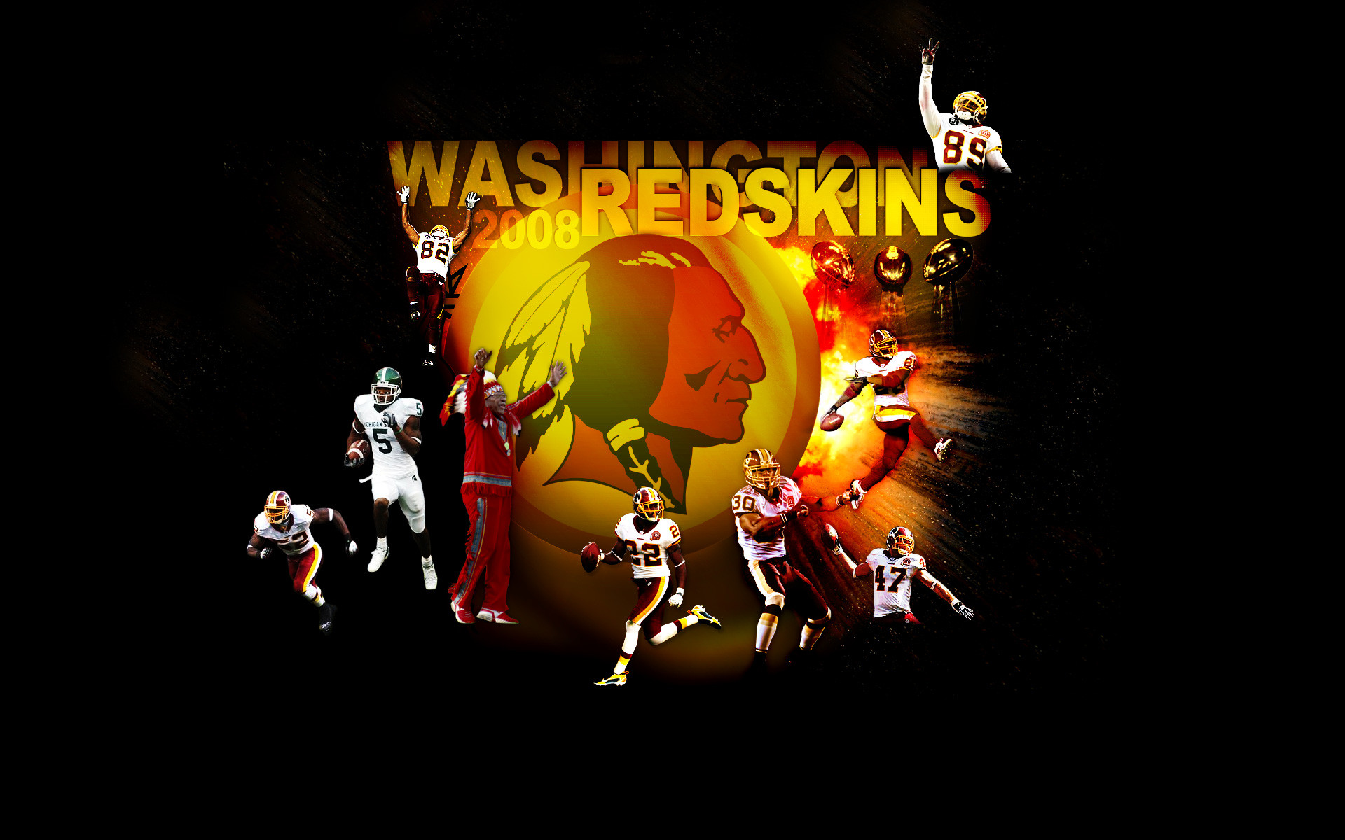 Wallpaper Wednesday  Redskins Internship on Behance