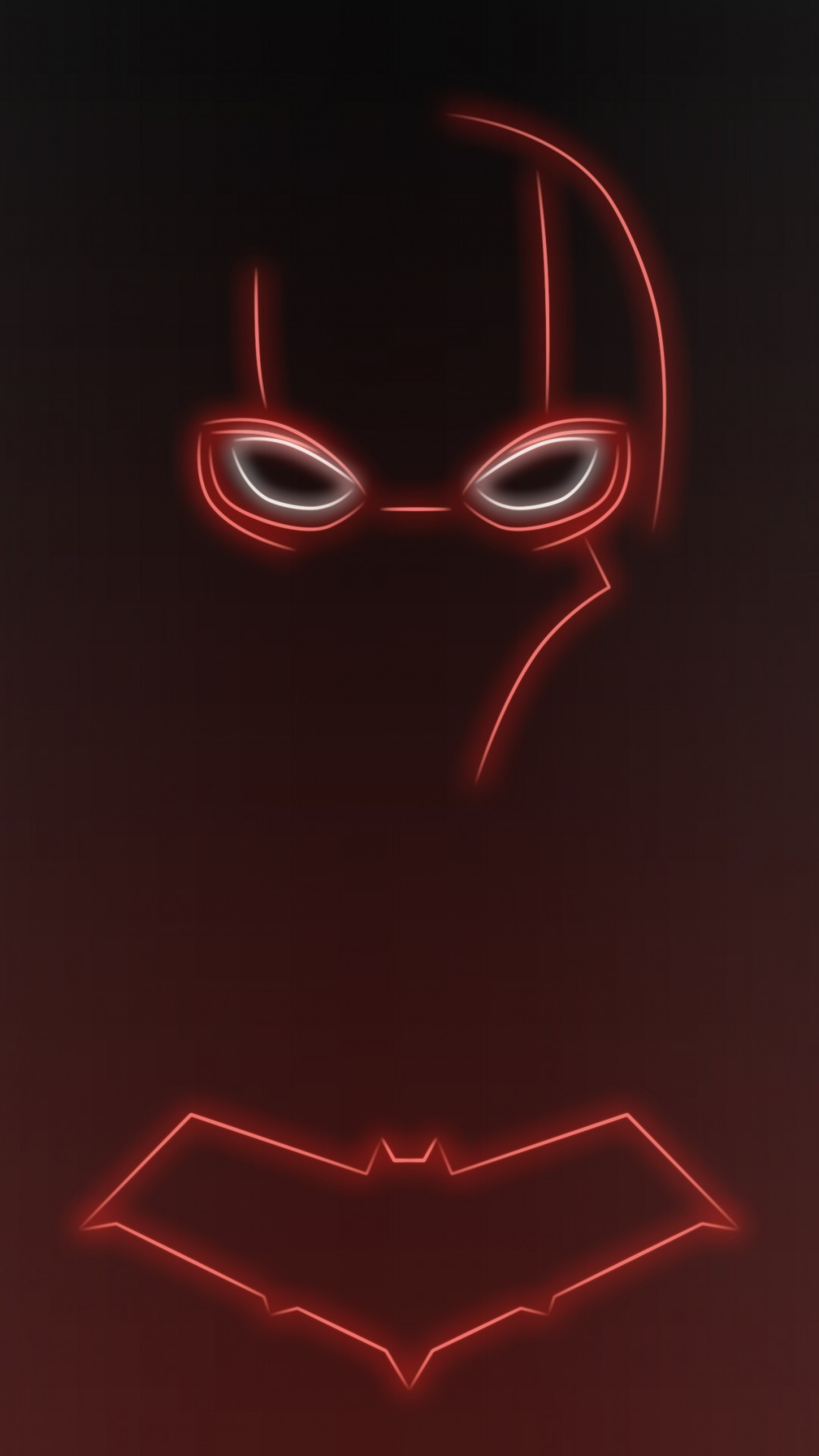 1080x1920 Download Neon Light Red Hood 1080 x 1920 Wallpapers - 4644320 - neon light  superhero comics