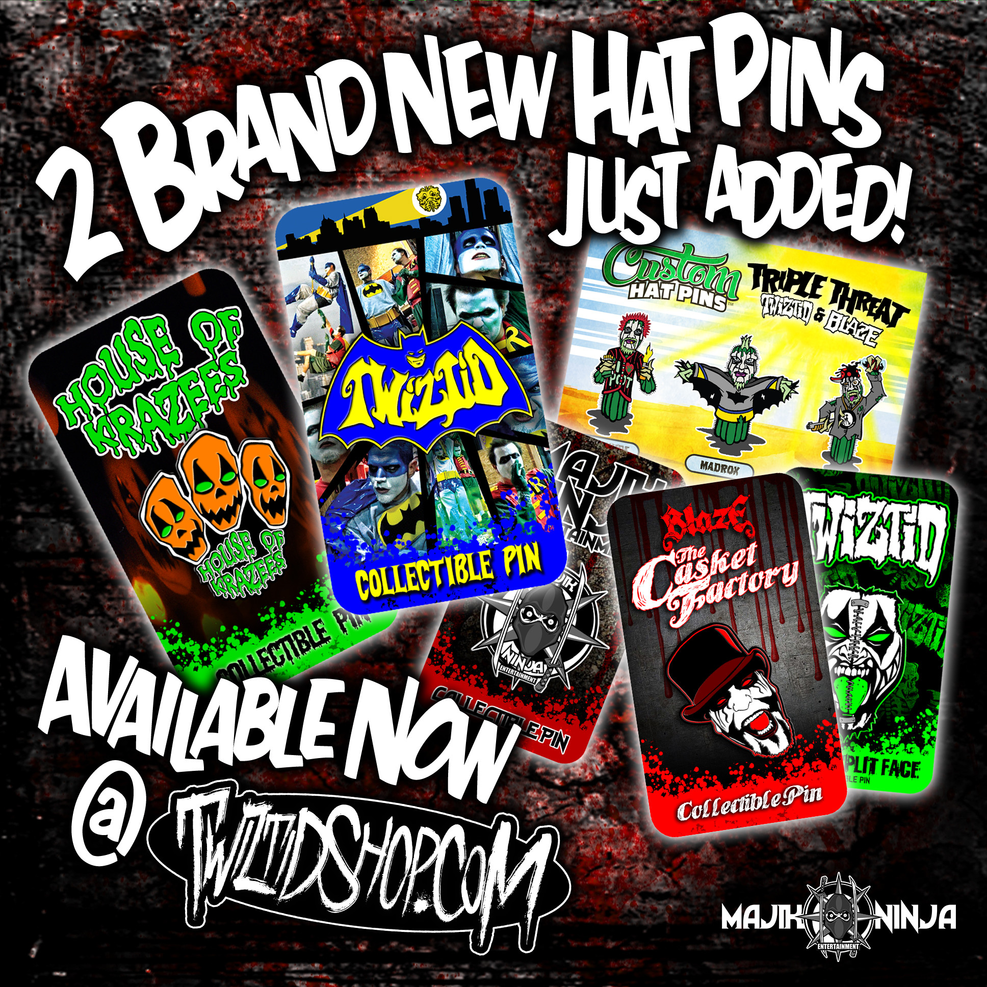 1936x1936 Twiztid Shop Releases New Hat Pins, Ladies Gear and More