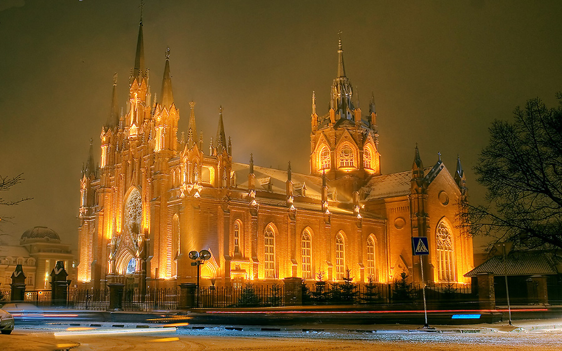 1920x1200 Cathedral Of The Immaculate Conception Of The Blessed Virgin Mary In Moscow