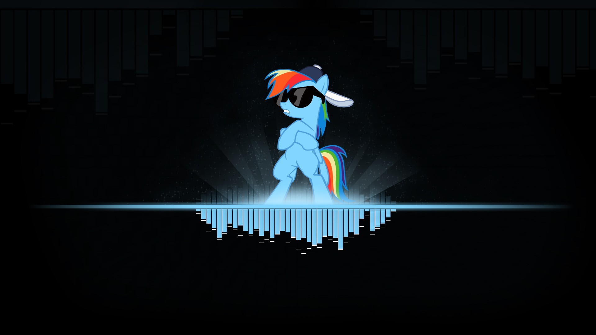 1920x1080 Cartoon - My Little Pony: Friendship is Magic Vector Rainbow Dash My Little  Pony Wallpaper