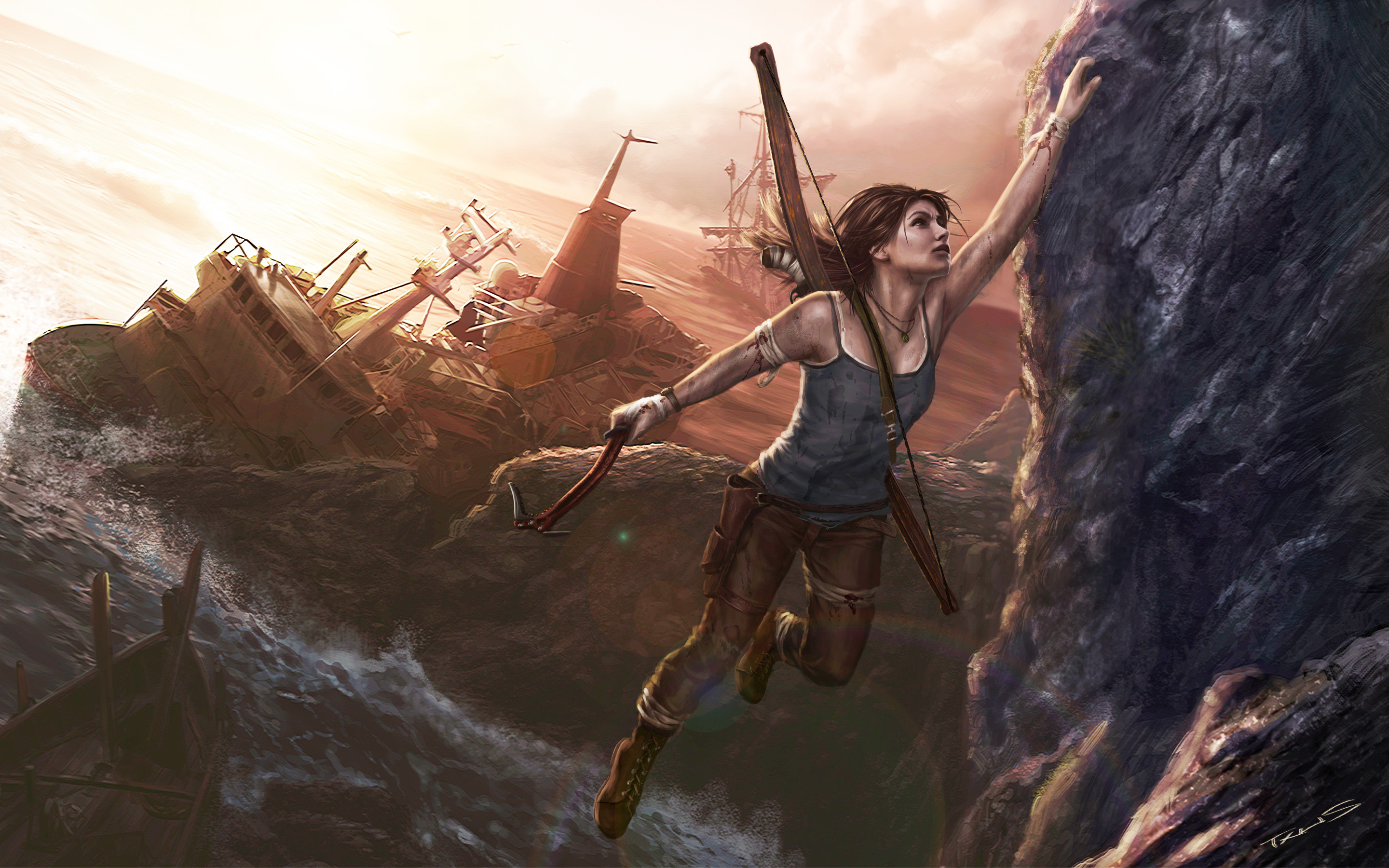 2880x1800 Lara Croft HD Wallpaper 17 - 2880 X 1800