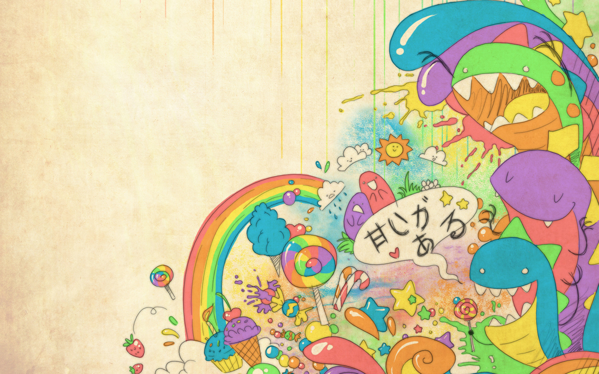 1920x1200 Cute Colorful wallpaper - 1168978