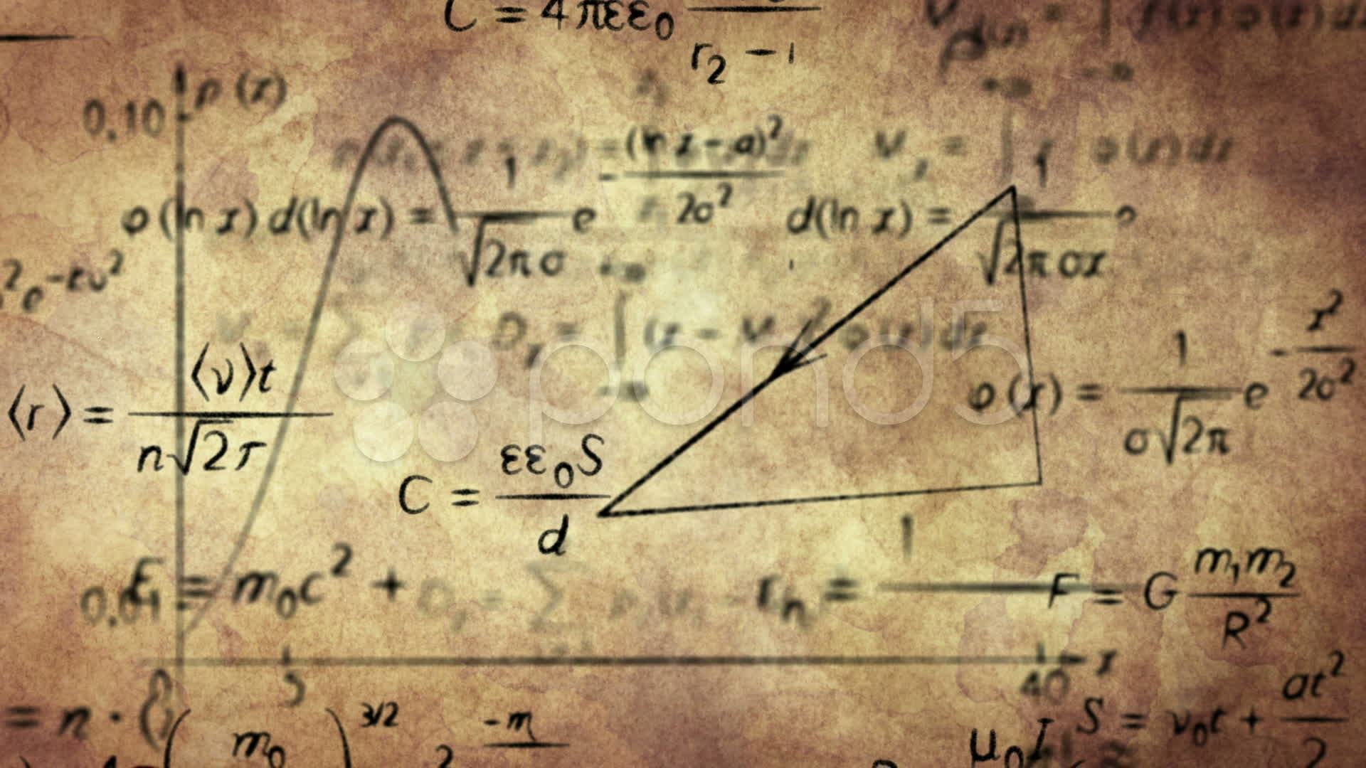 1920x1080 Physics Equations Wallpaper Math Formulas On Old Pictures