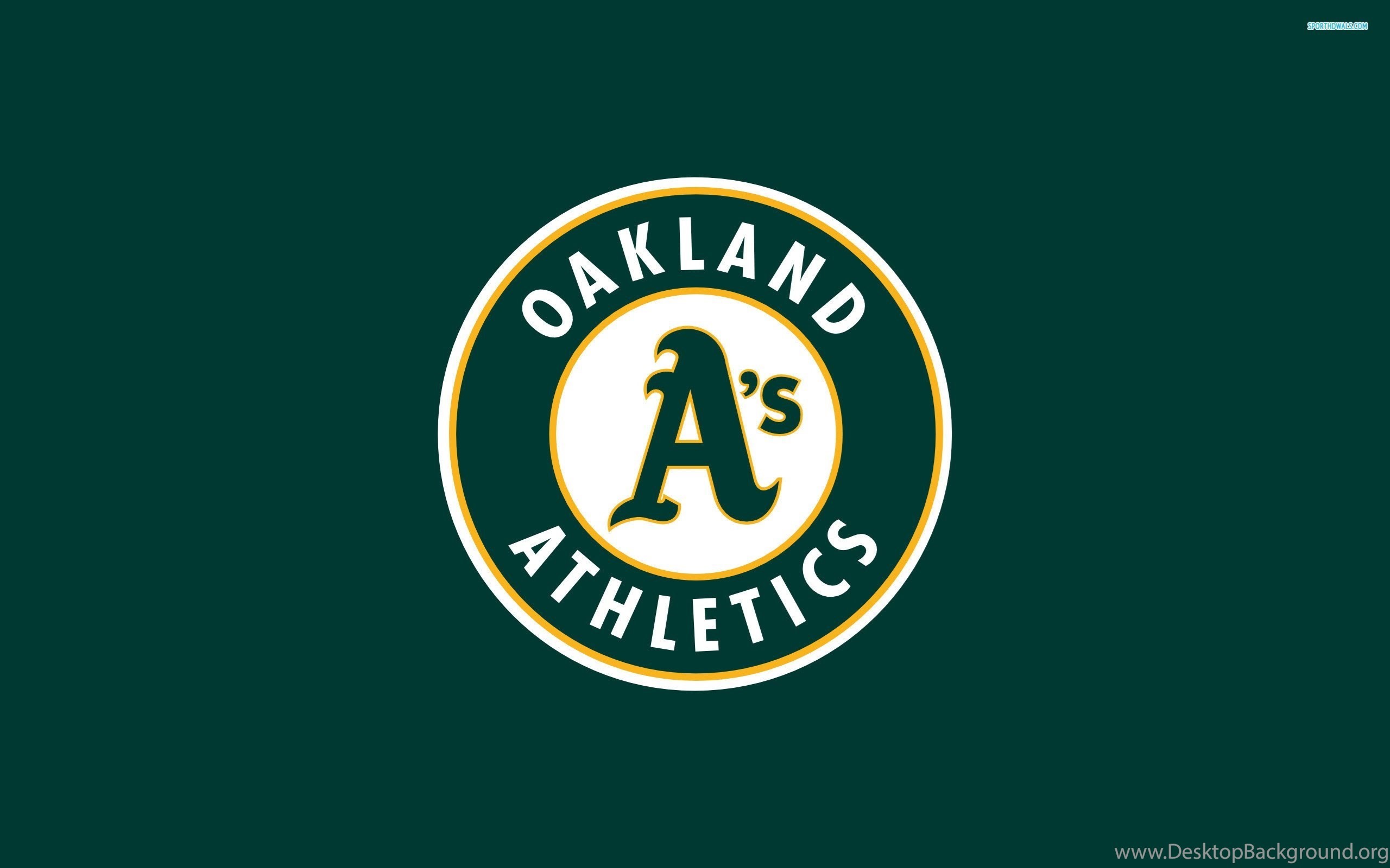 2560x1600 Wallpaper: Oakland Athletics, Team Logo, Baseball, MLB, Logos .