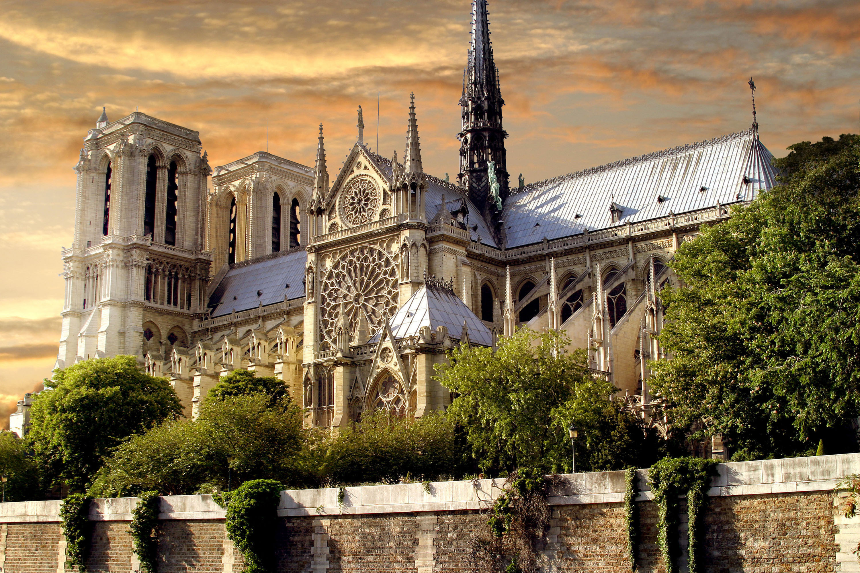 3000x2000 Notre Dame De Paris Wallpapers