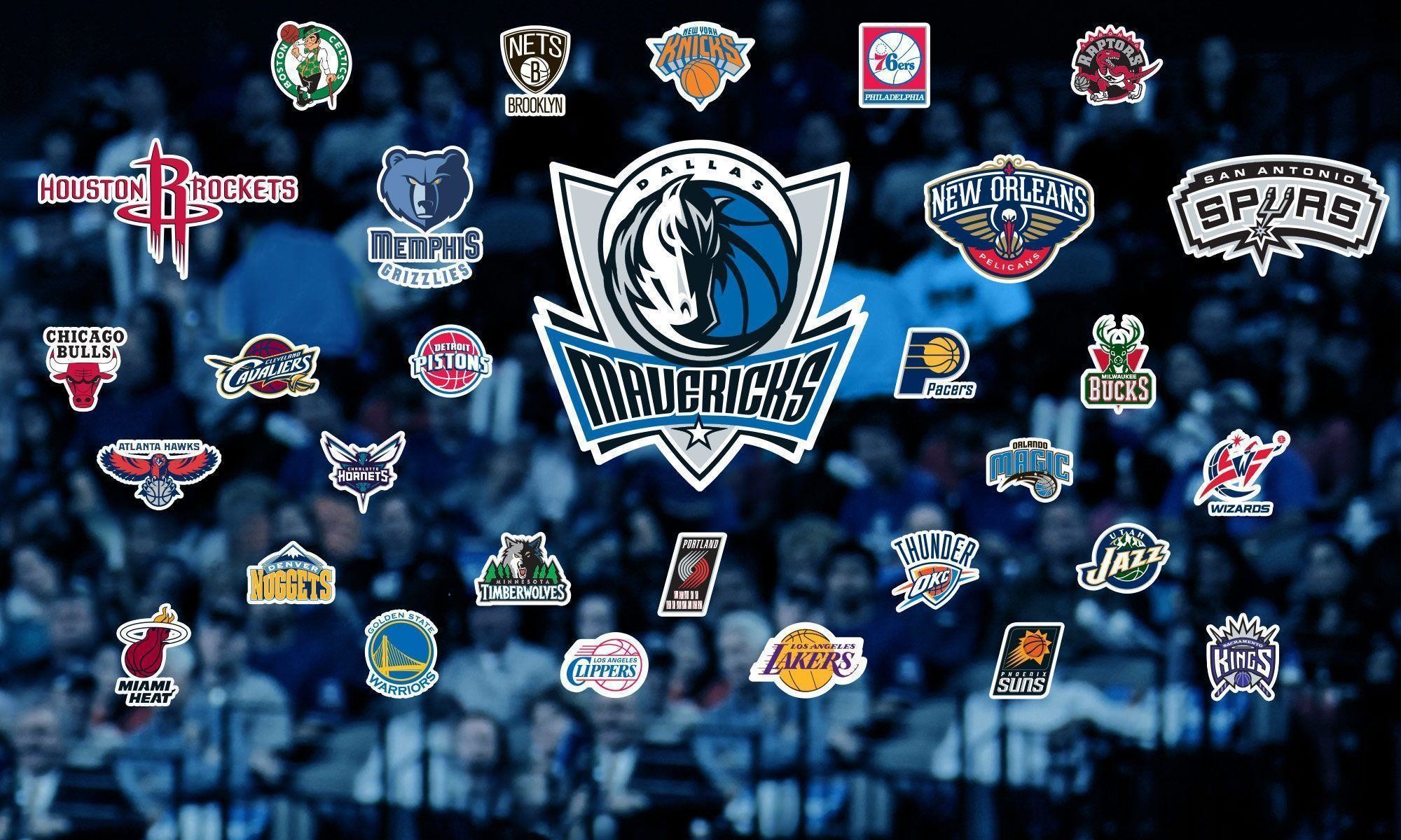 2000x1200 NBA Team Logos Wallpapers 2016 