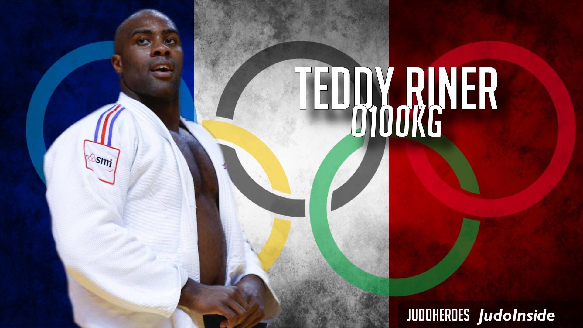 1920x1080 ... Teddy Riner (FRA) - 2016 Olympic Games day 7 Judo O100 & O78kg (