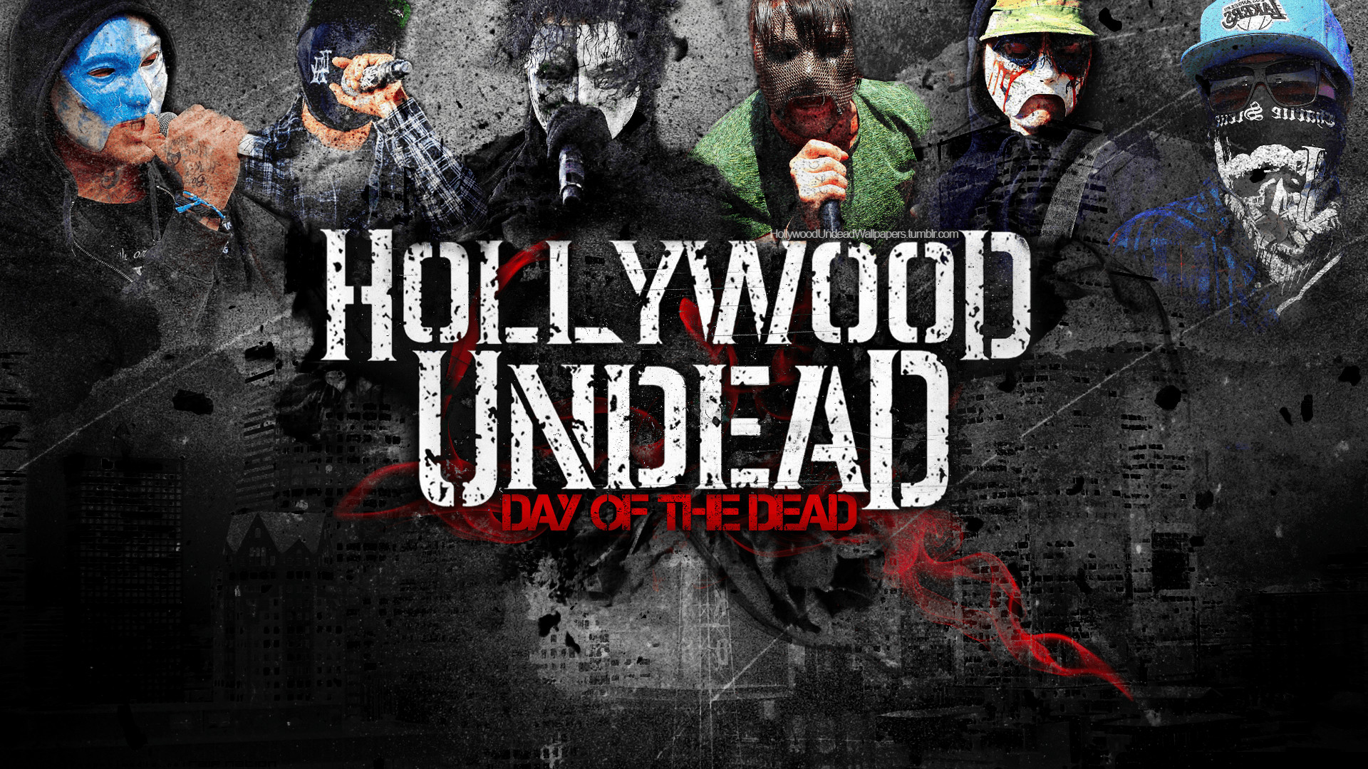 1920x1080 hollywood undead hd wallpaper