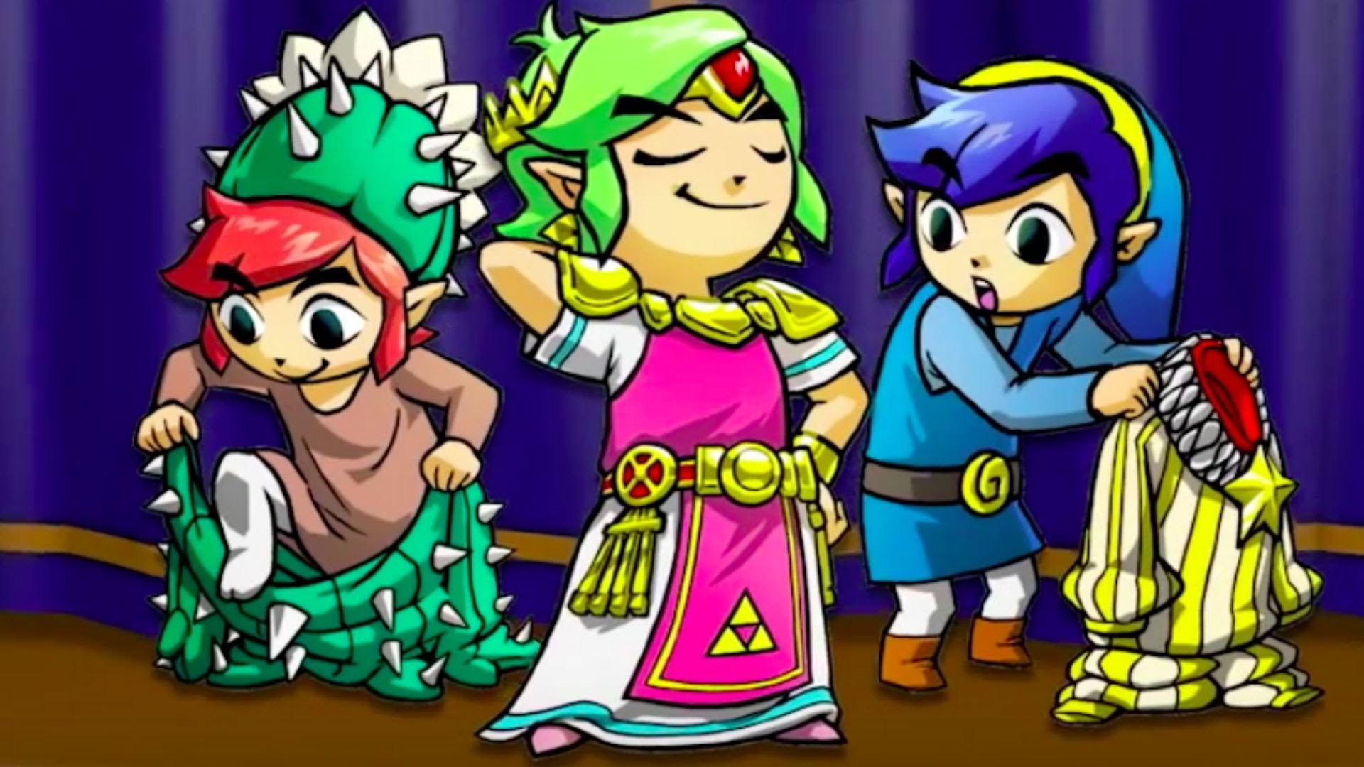 1920x1080 The Legend of Zelda: Tri Force Heroes - Official Preview Trailer