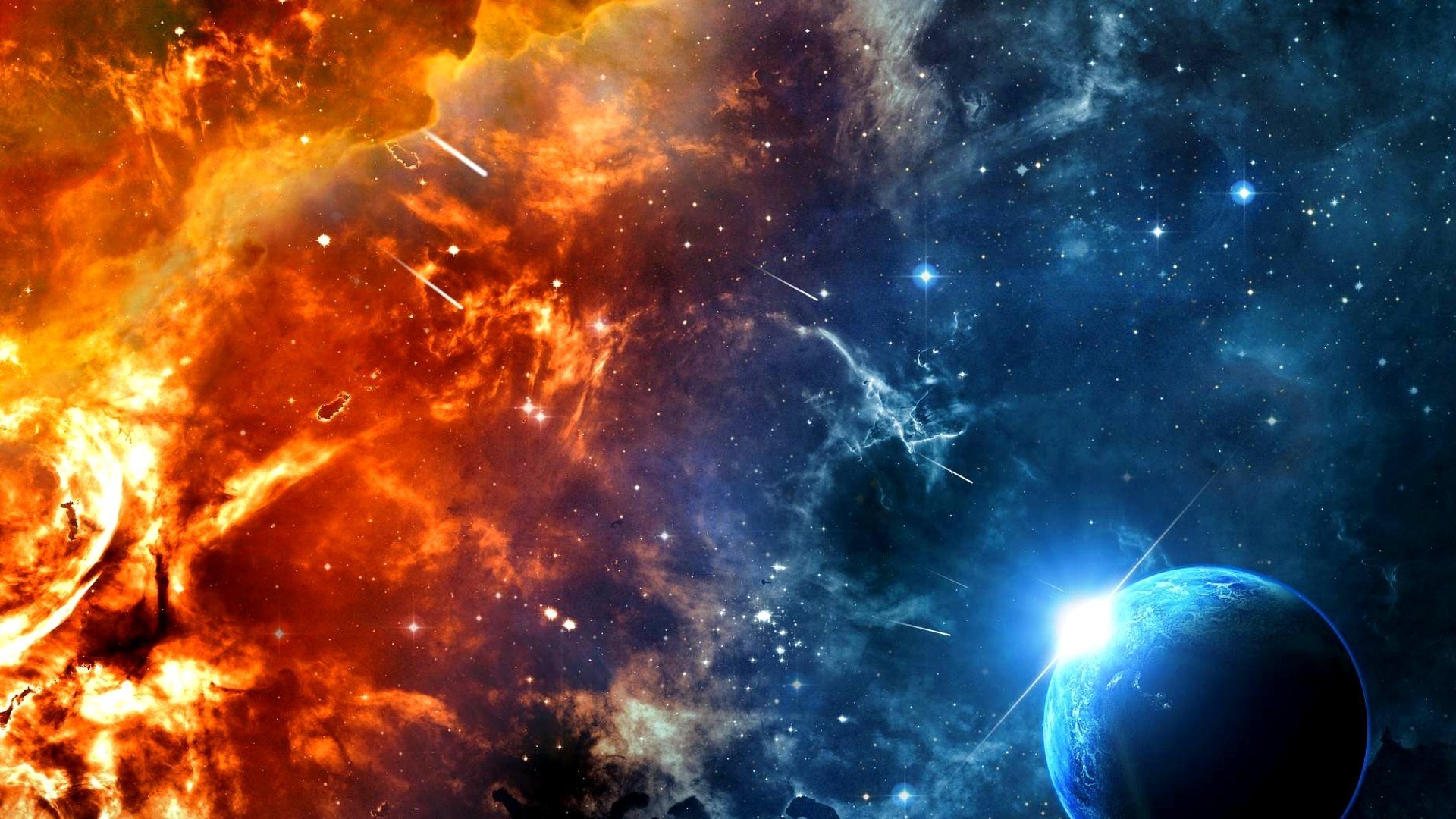 1920x1080 Space hell wallpaper