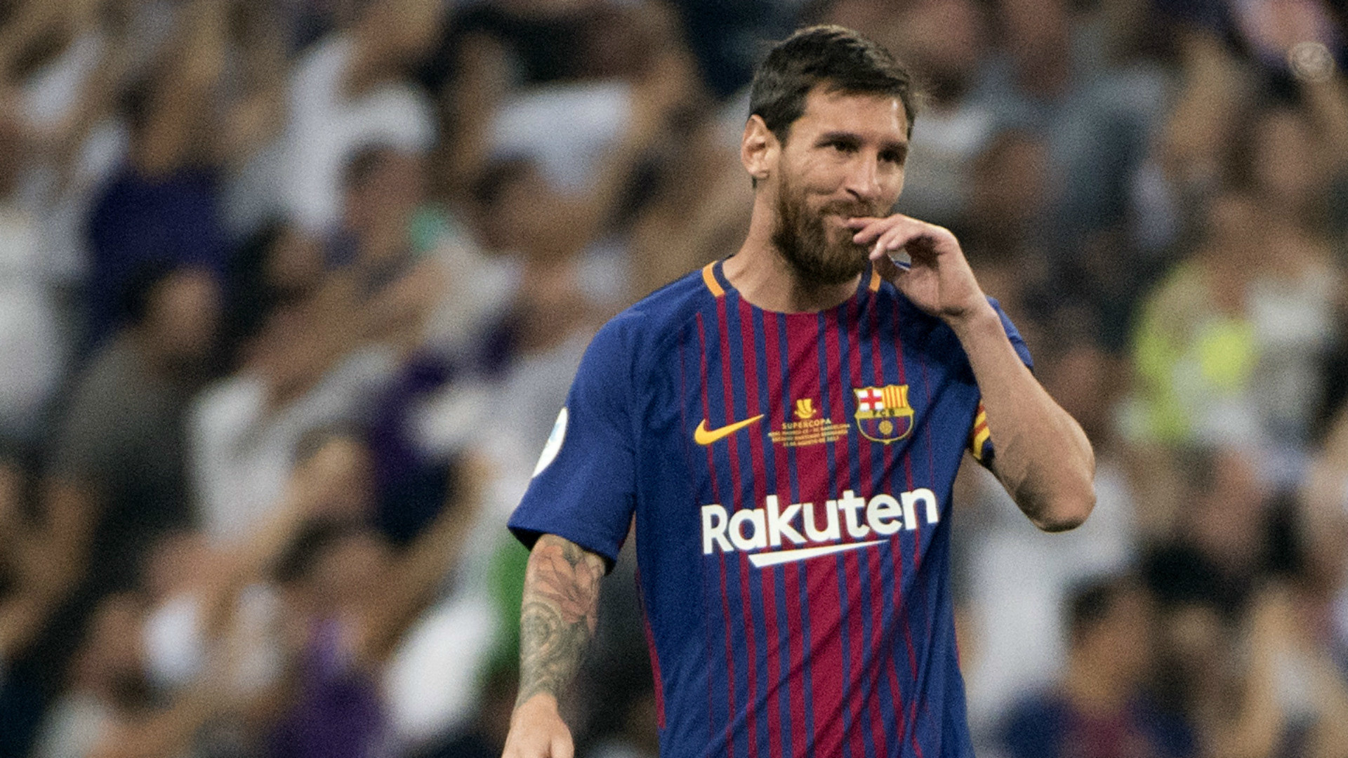 1920x1080 Lionel Messi Real Madrid Barcelona Supercopa 16082017