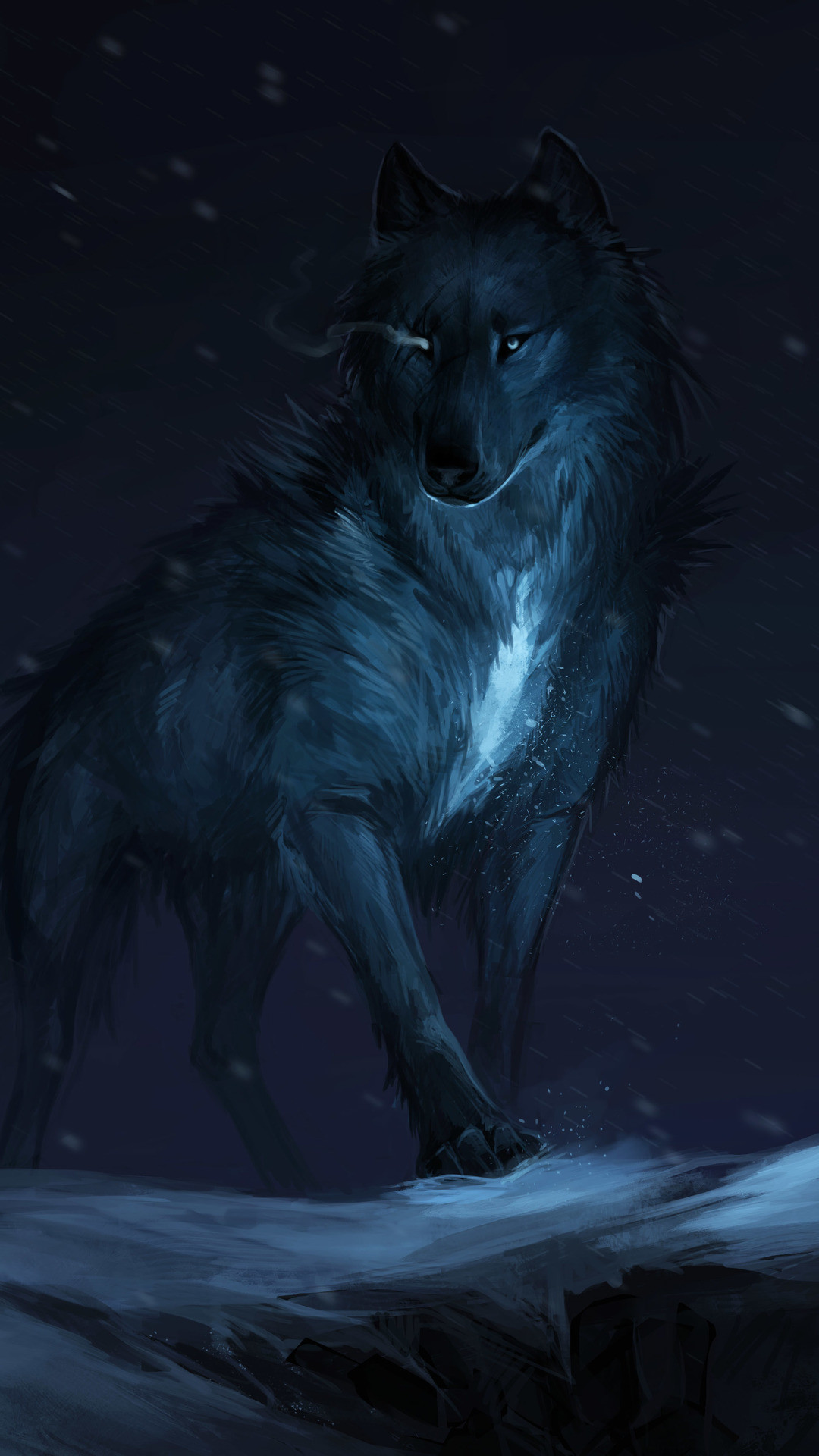 1080x1920 Wolf Drawing Â·  Wolf Drawing