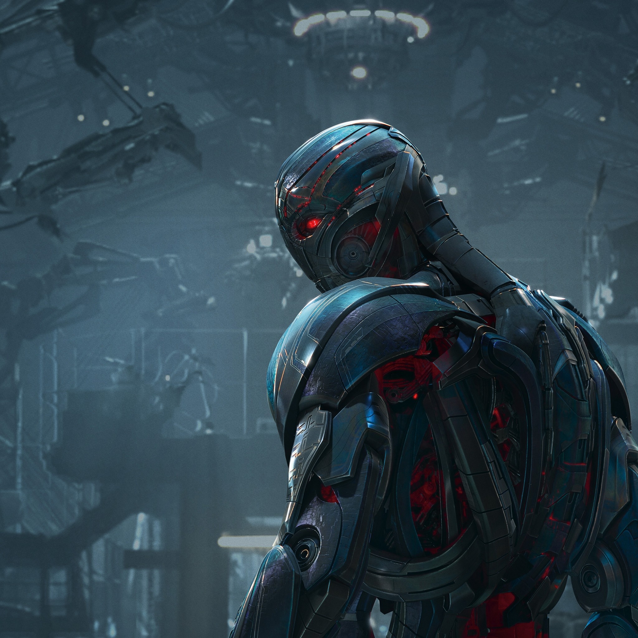 2048x2048 Preview wallpaper avengers age of ultron, sci-fi, james spader 