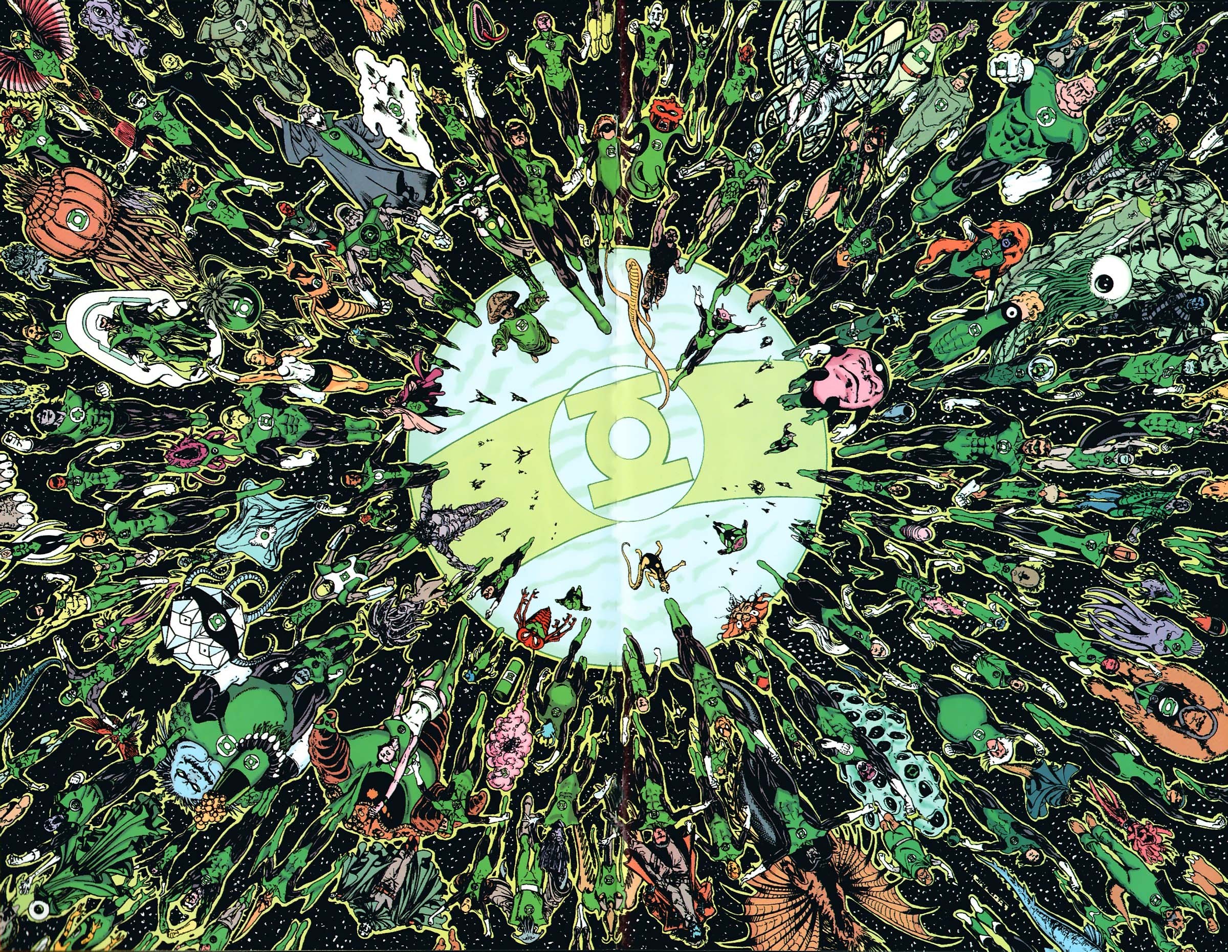 2400x1861 Green Lantern Corps Wallpaper