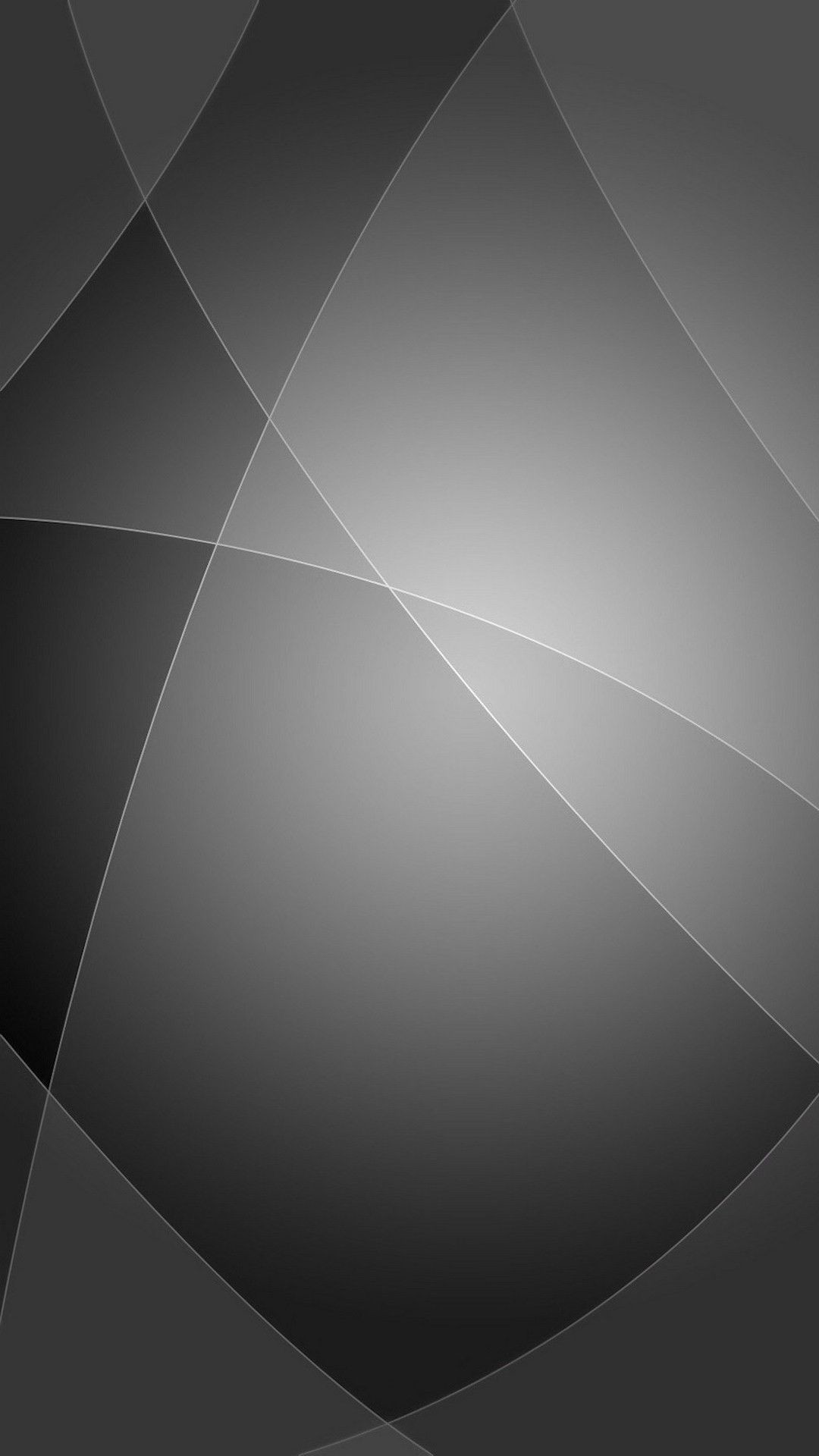 1080x1920 Grey shapes Mobile Wallpaper 4229