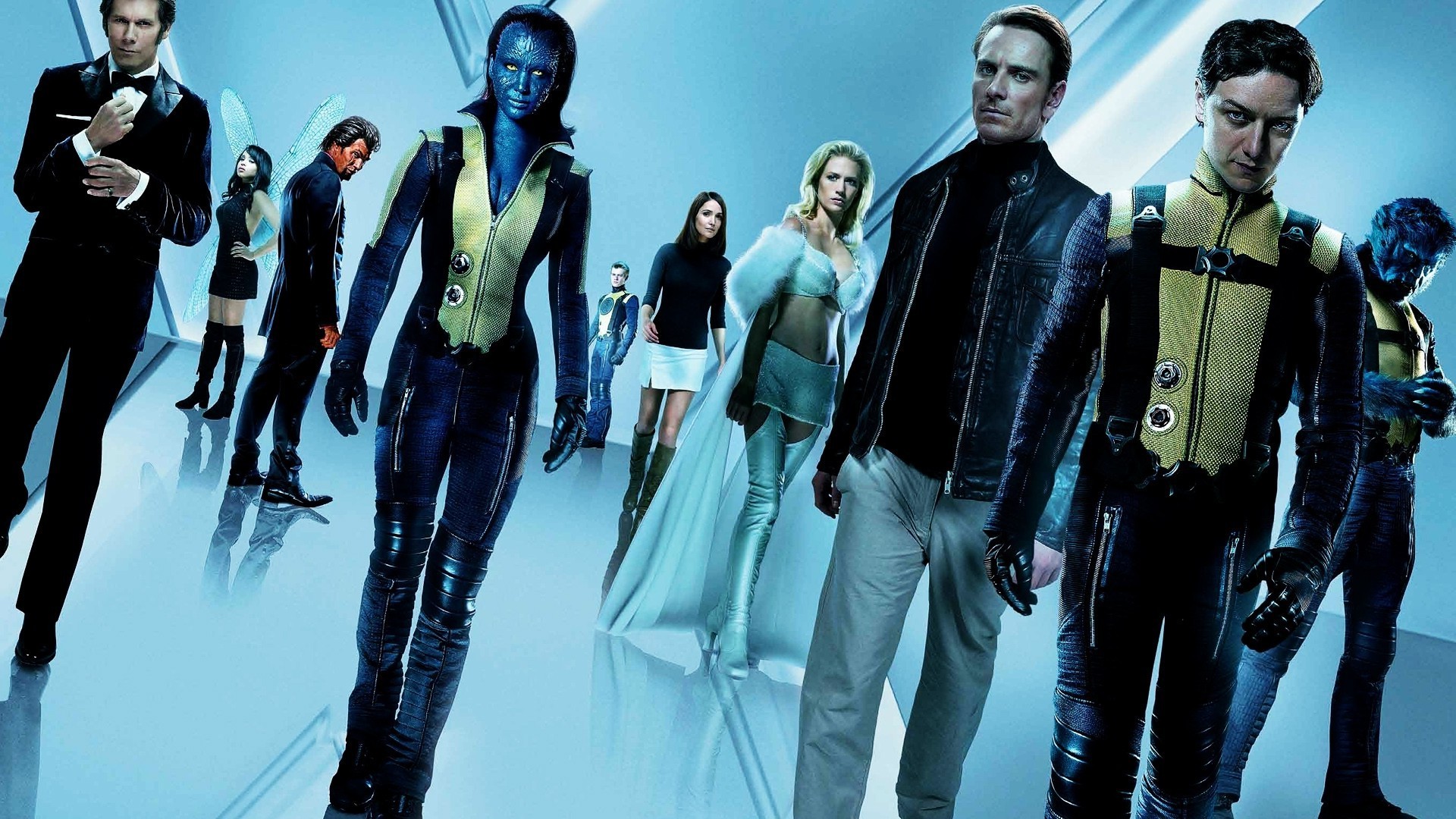 1920x1080 movies, X Men: First Class, Magneto, Charles Xavier, Mystique, James  McAvoy, Michael Fassbender, Beast (character), Jennifer Lawrence, Emma  Frost Wallpapers ...