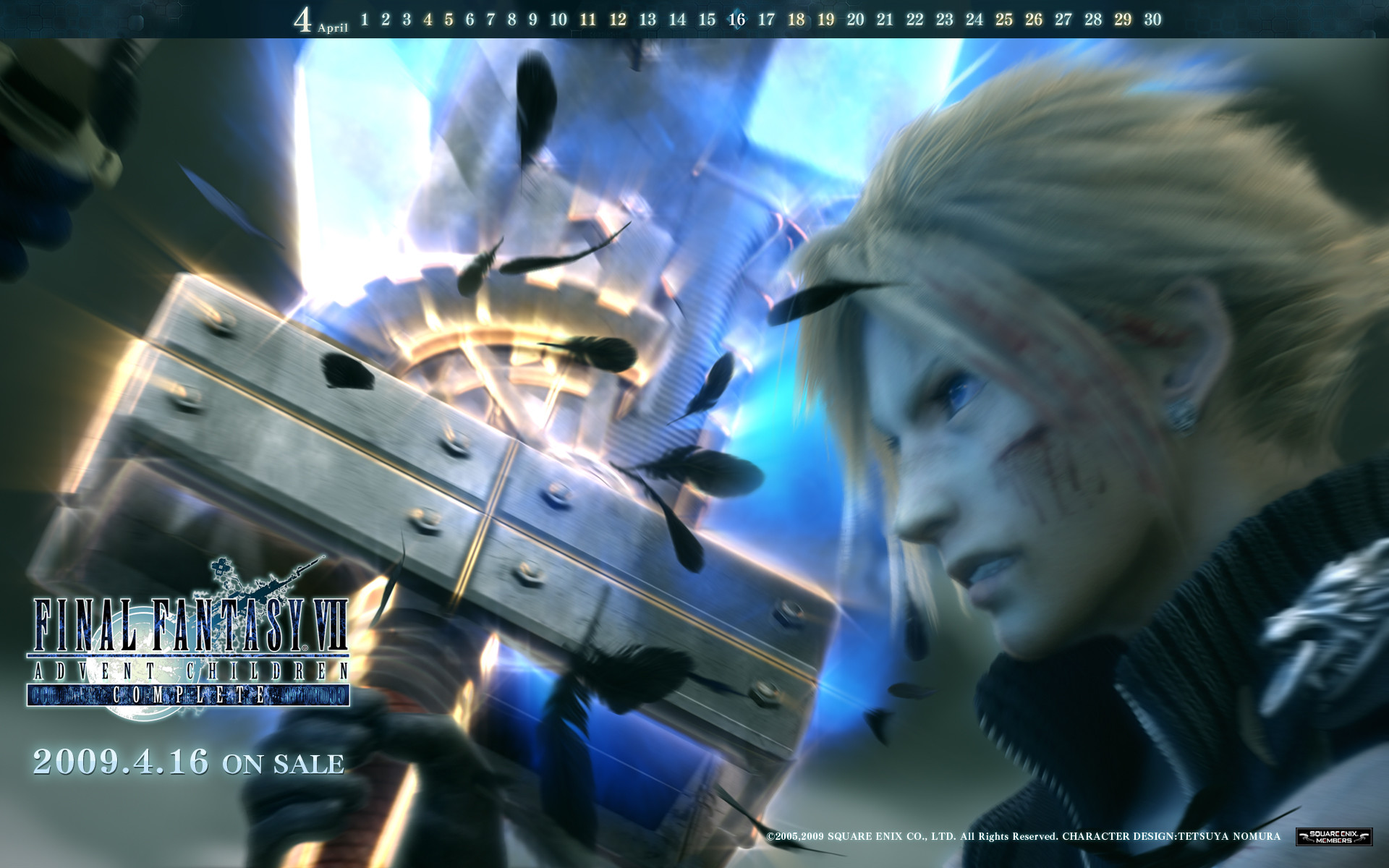 1920x1200 Two new Final Fantasy VII: Advent Children Wallpapers from SQEX Members