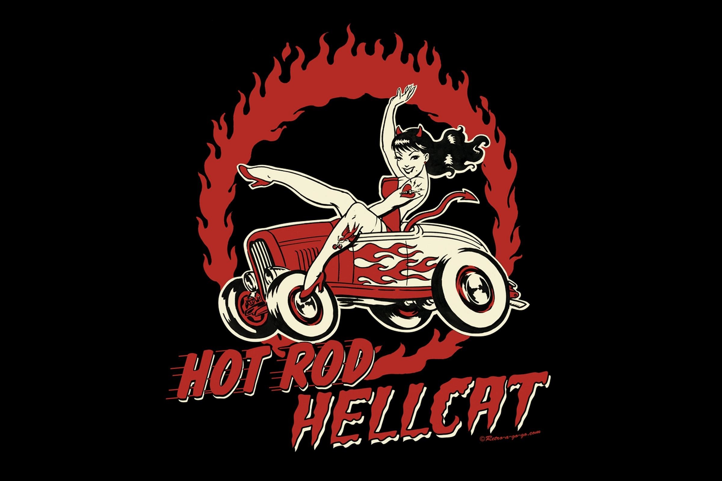 Hellcat Logo Wallpaper.