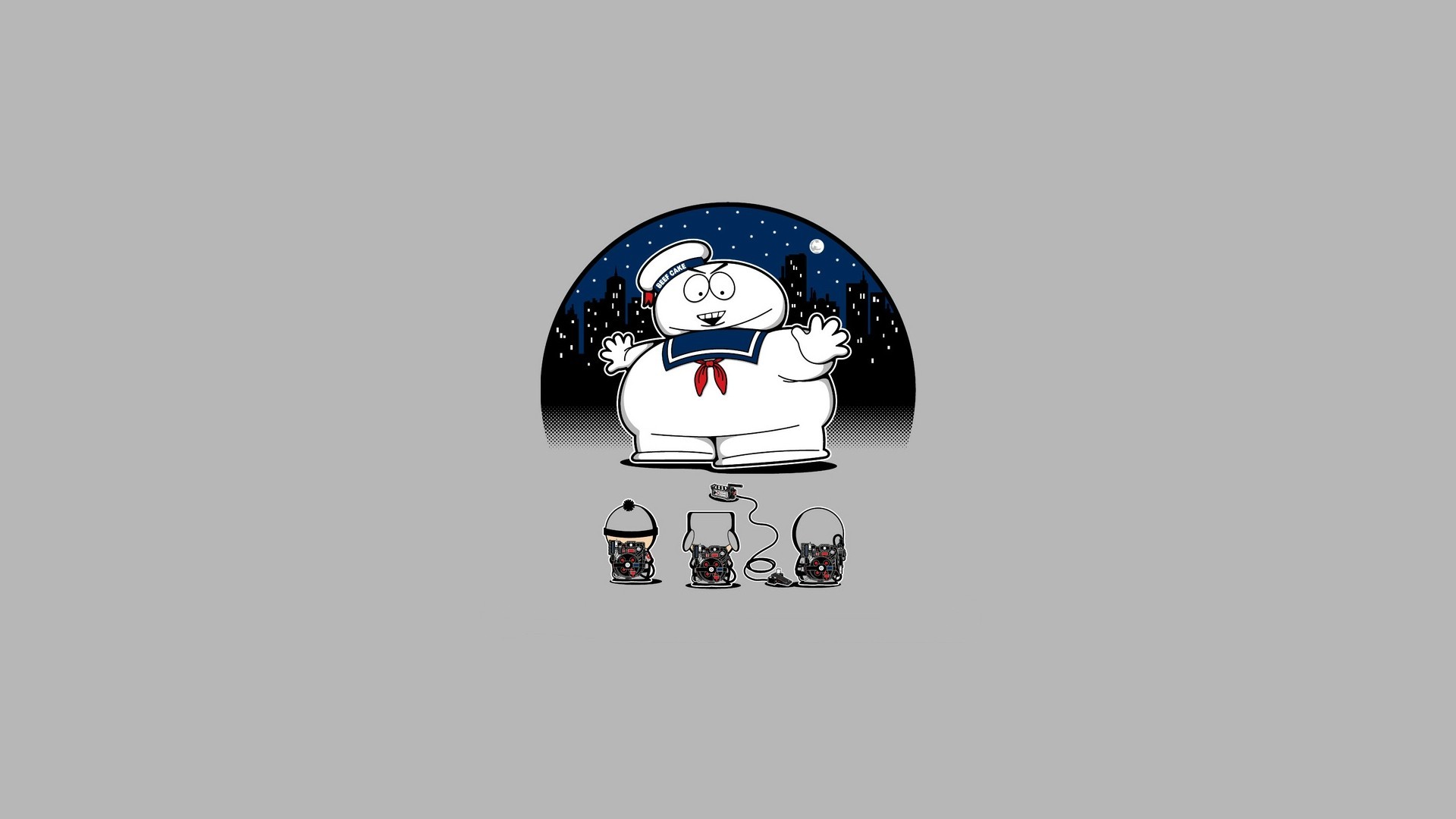 1920x1080 874108-abstract-ghostbusters-minimalistic-simple-simplistic-solid-south- Â·  Stay PuftSouth ParkWallpaper BackgroundsEric CartmanSilly ...