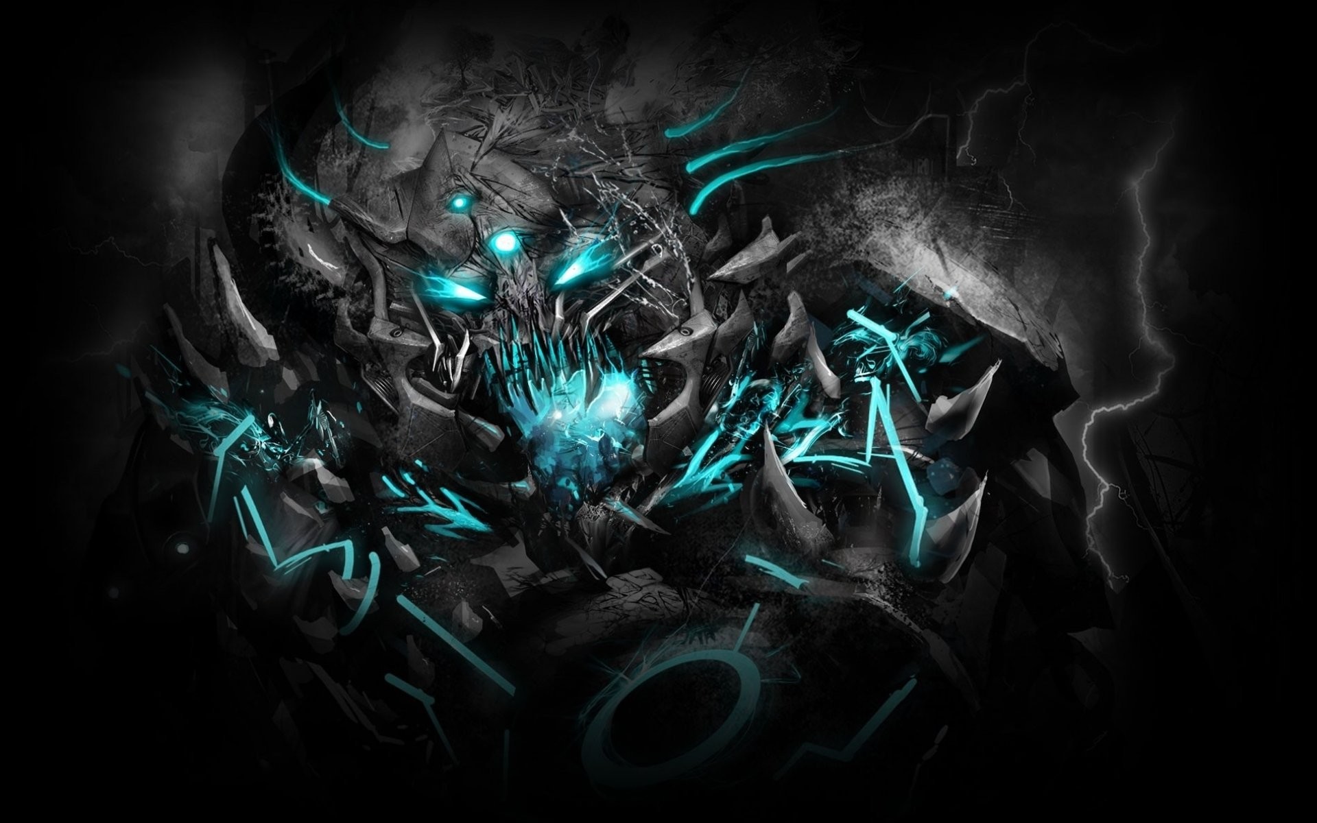 1920x1200 dubstep dubstep music music monster excision