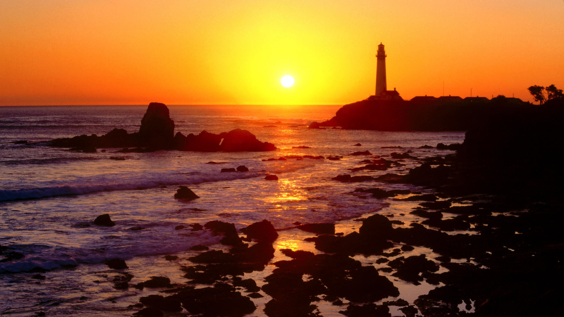 1920x1080 California Sunset Background 30157