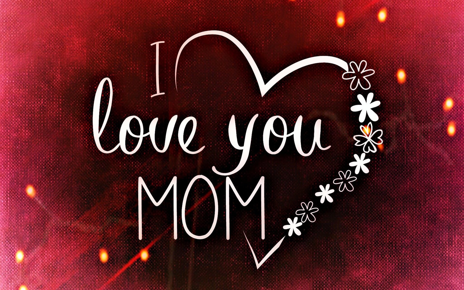 1920x1200 I Love You Mom Red Wallpapers Images Photos Hd Wallpapers Tumblr Pinterest  Istagram Whatsapp Imo Facebook