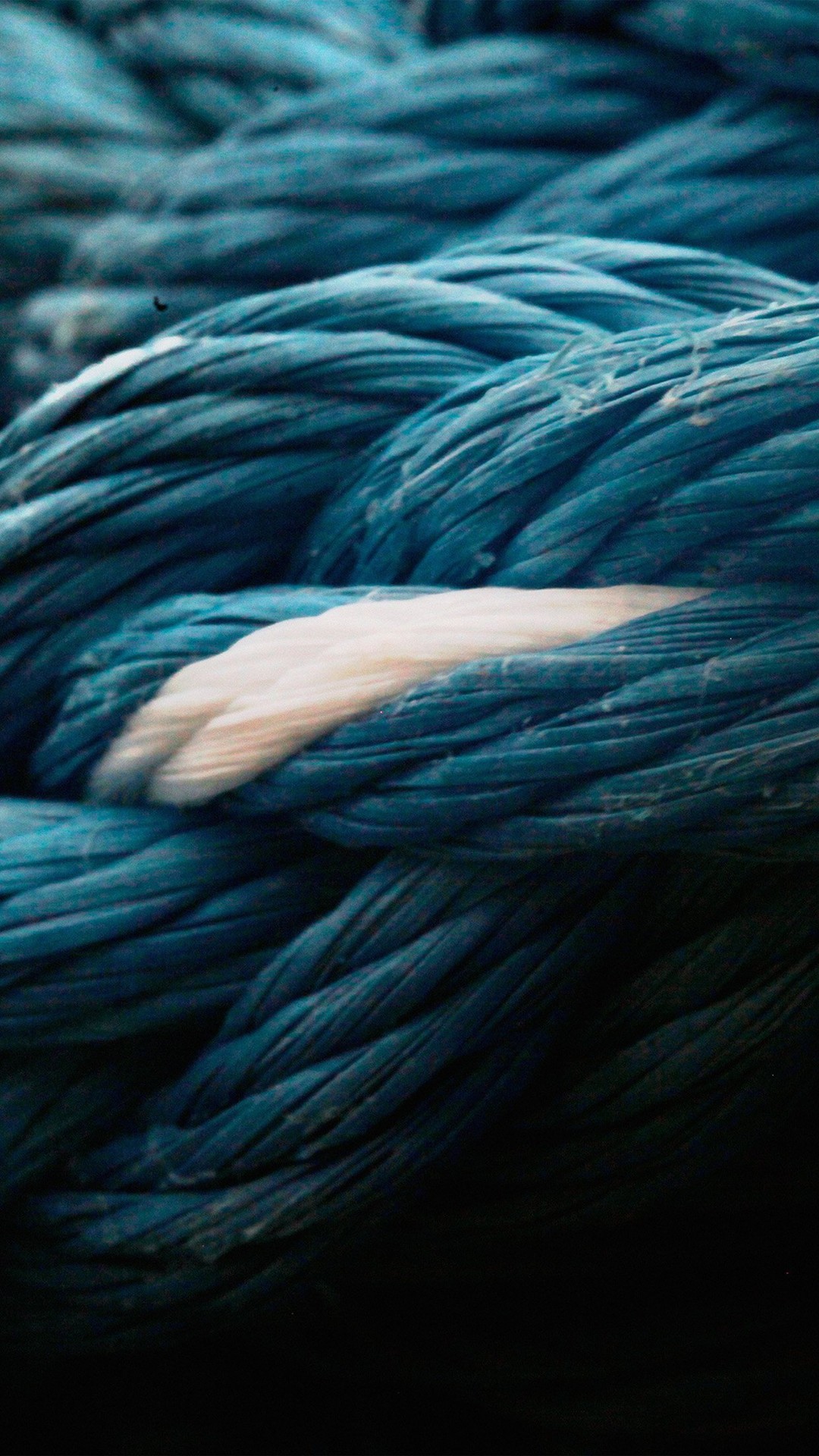1080x1920 Rope Blue Knot Texture #iPhone #7 #wallpaper