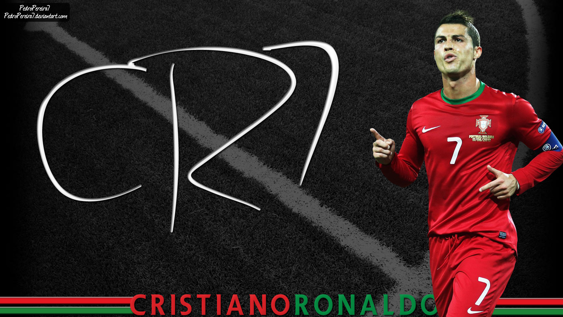 1920x1080  Cristiano Ronaldo 7 by PedroPereira7 Cristiano Ronaldo 7 by  PedroPereira7