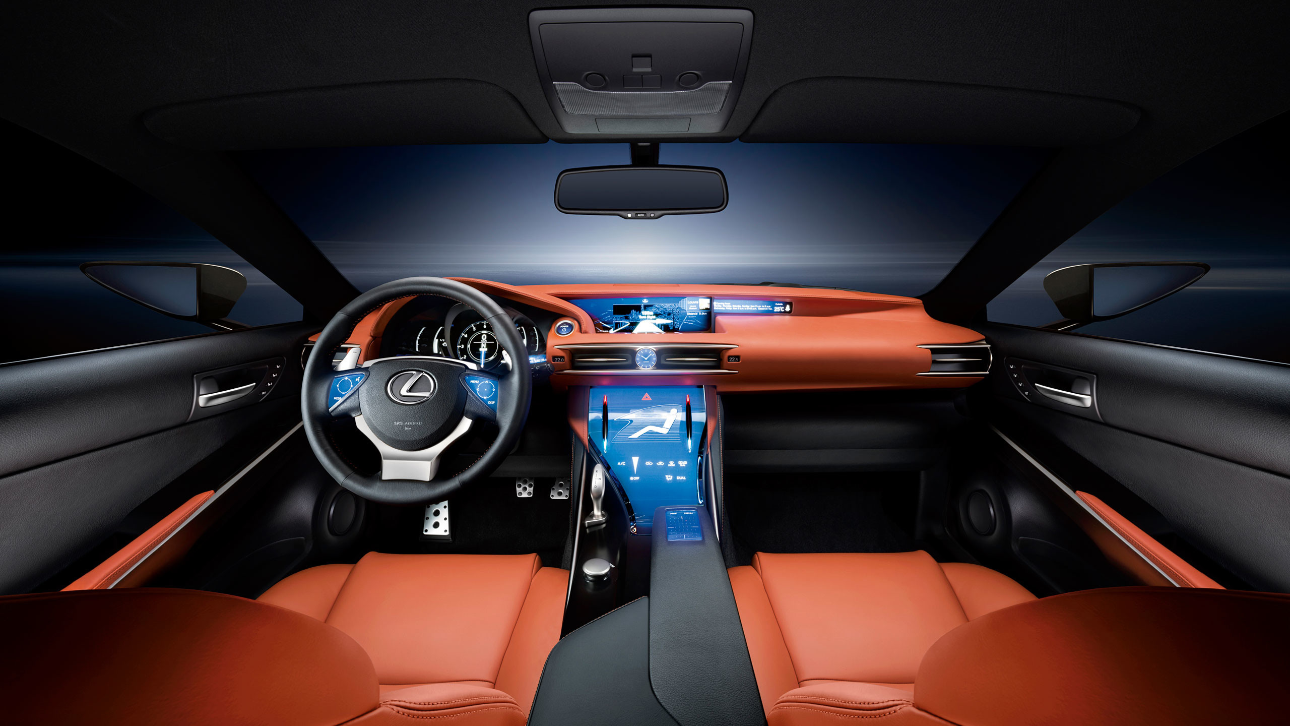 2560x1440 Lexus LFA Interior