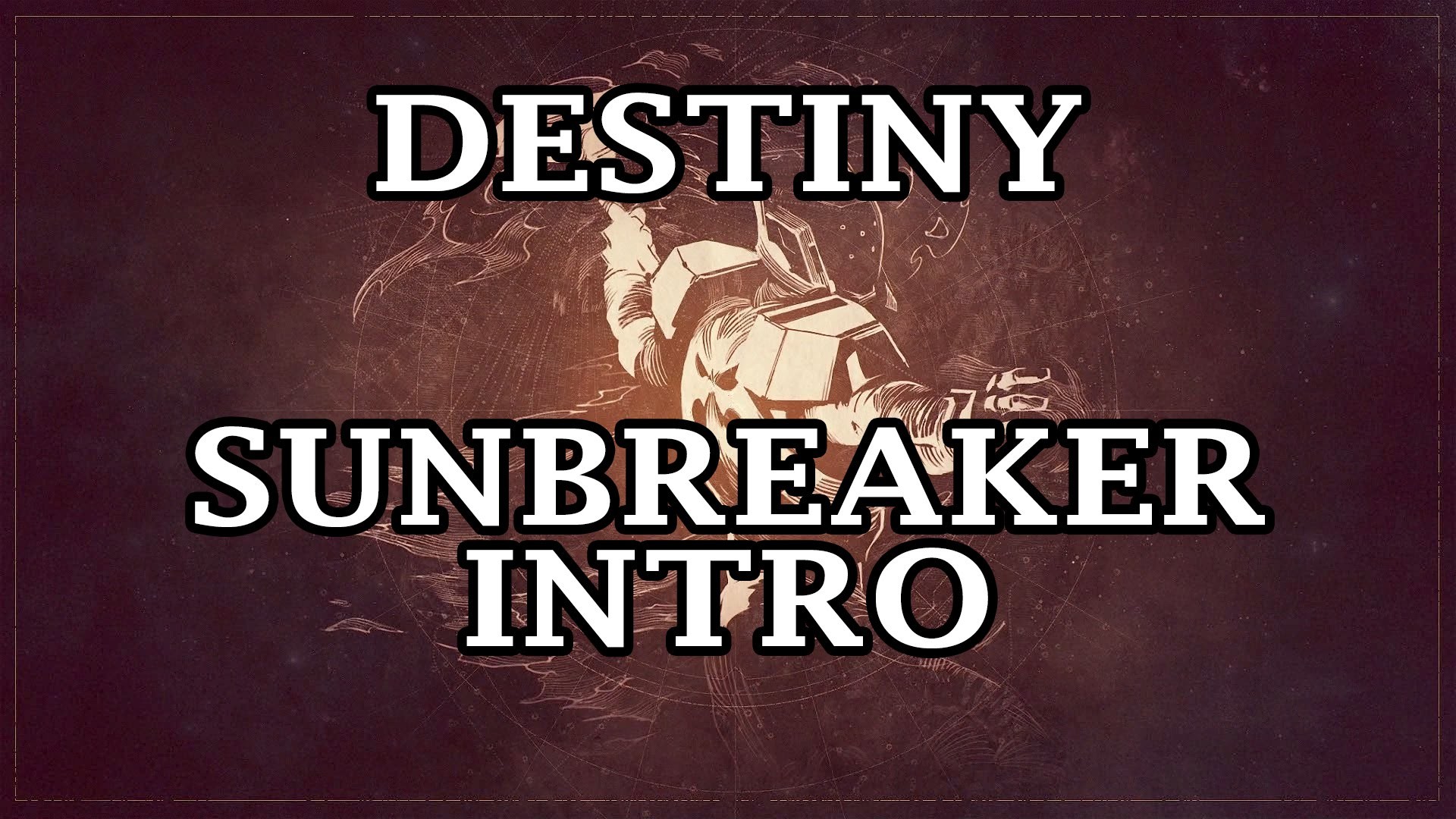 1920x1080 Titan Sunbreaker Intro Cutscene | Destiny | The Taken King | TTK - YouTube