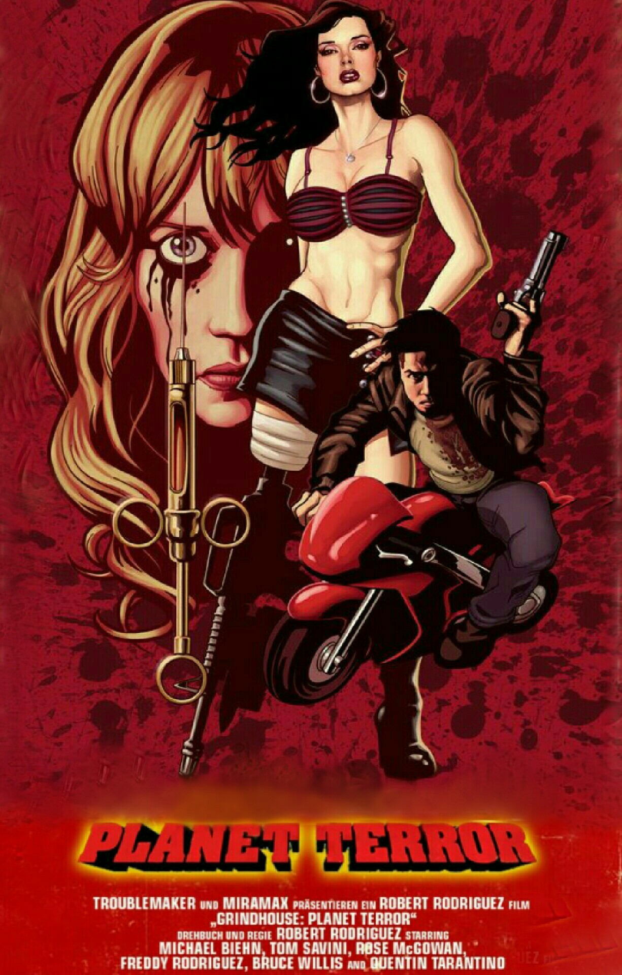 1225x1920 Grindhouse Planet Terror Horror Movie