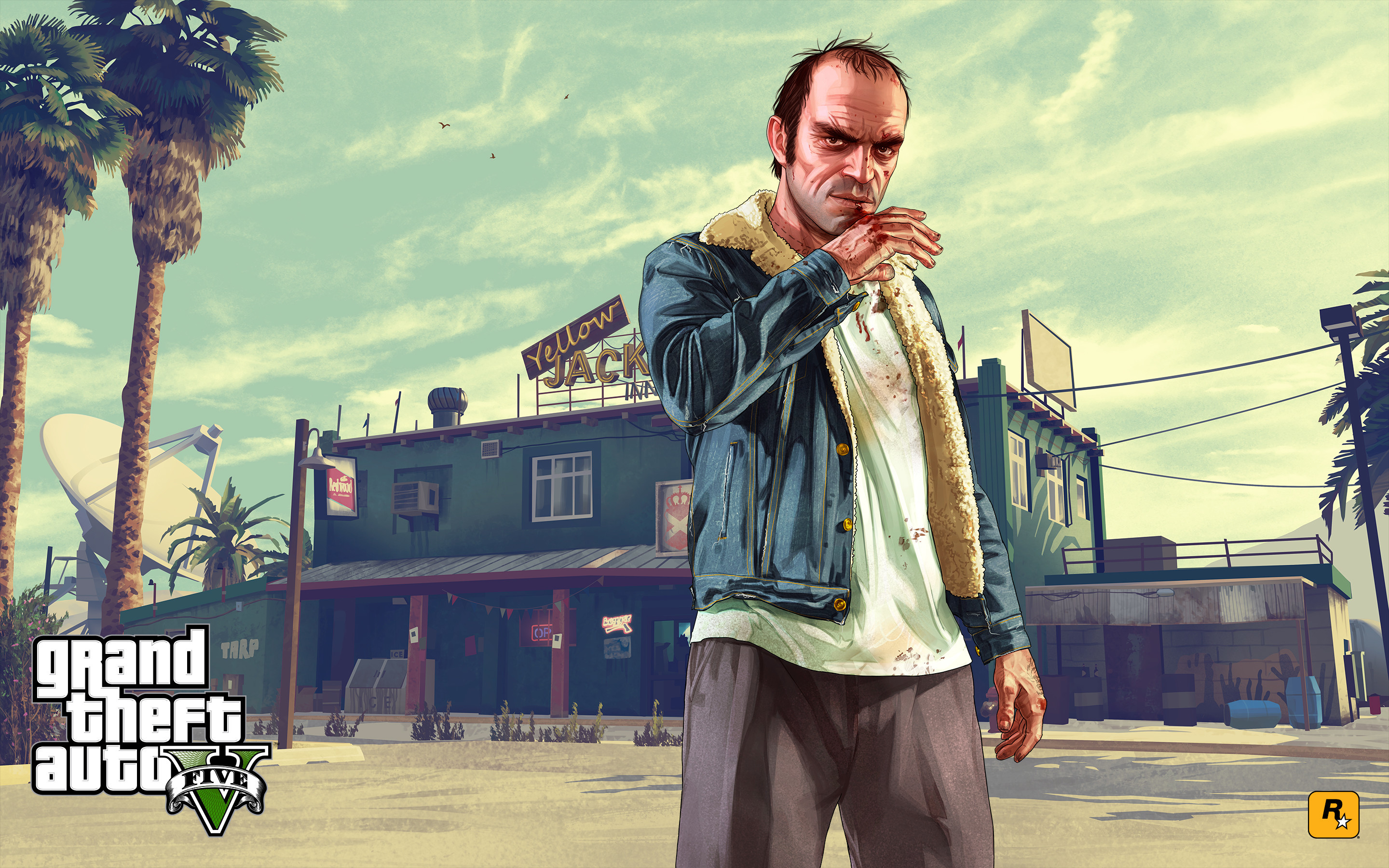 2880x1800  Computerspiele - Grand Theft Auto V Wallpaper