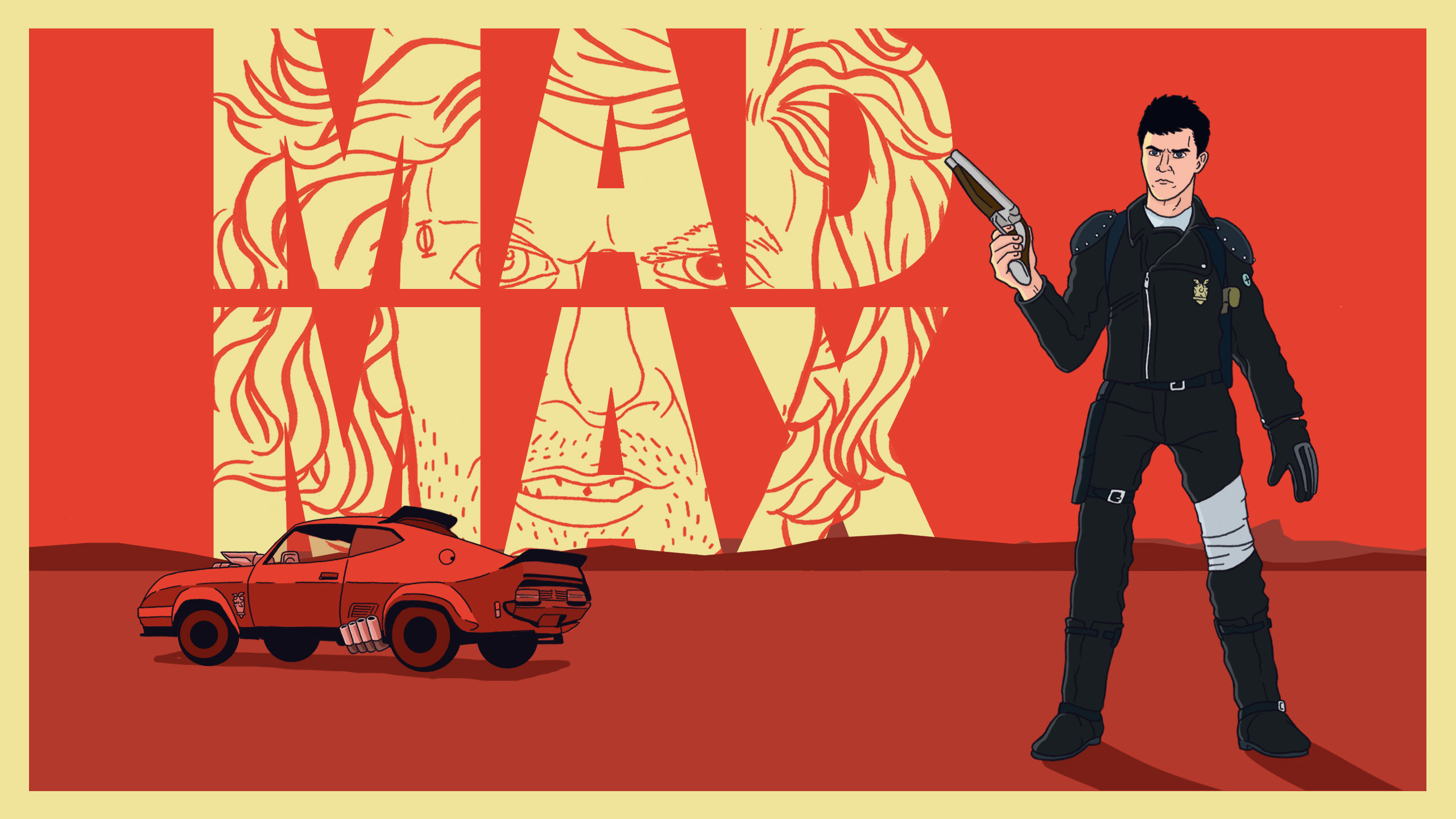 2560x1440 Source: http://www.shirts.com/blog/p-705-mad-max-primer-infographic.aspx Mad  Max, Road Warrior, Beyond Thunderdome, and Fury Road posters / wallpapers