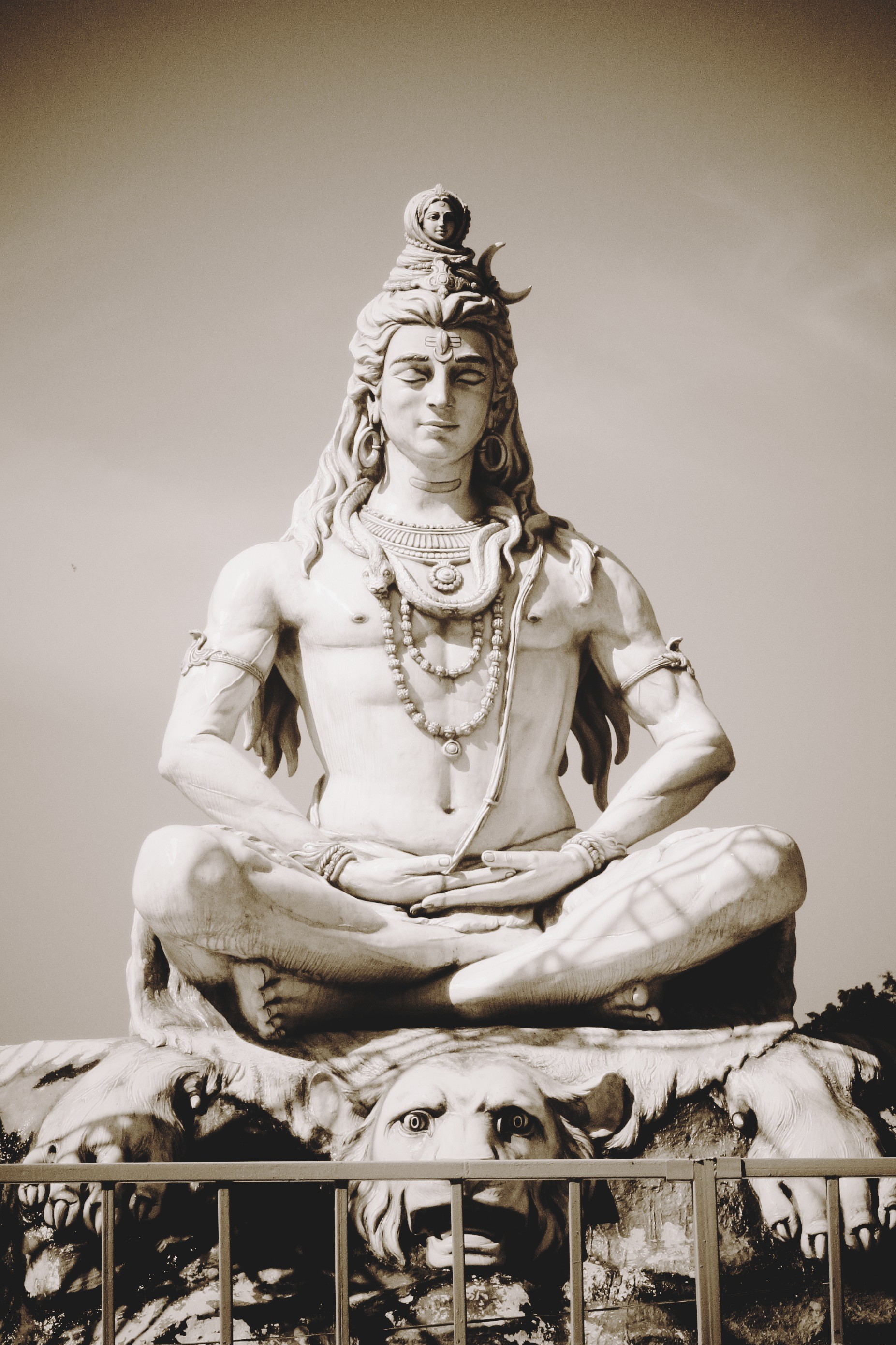 1853x2779 Lord Shiva - at Rishikesh More