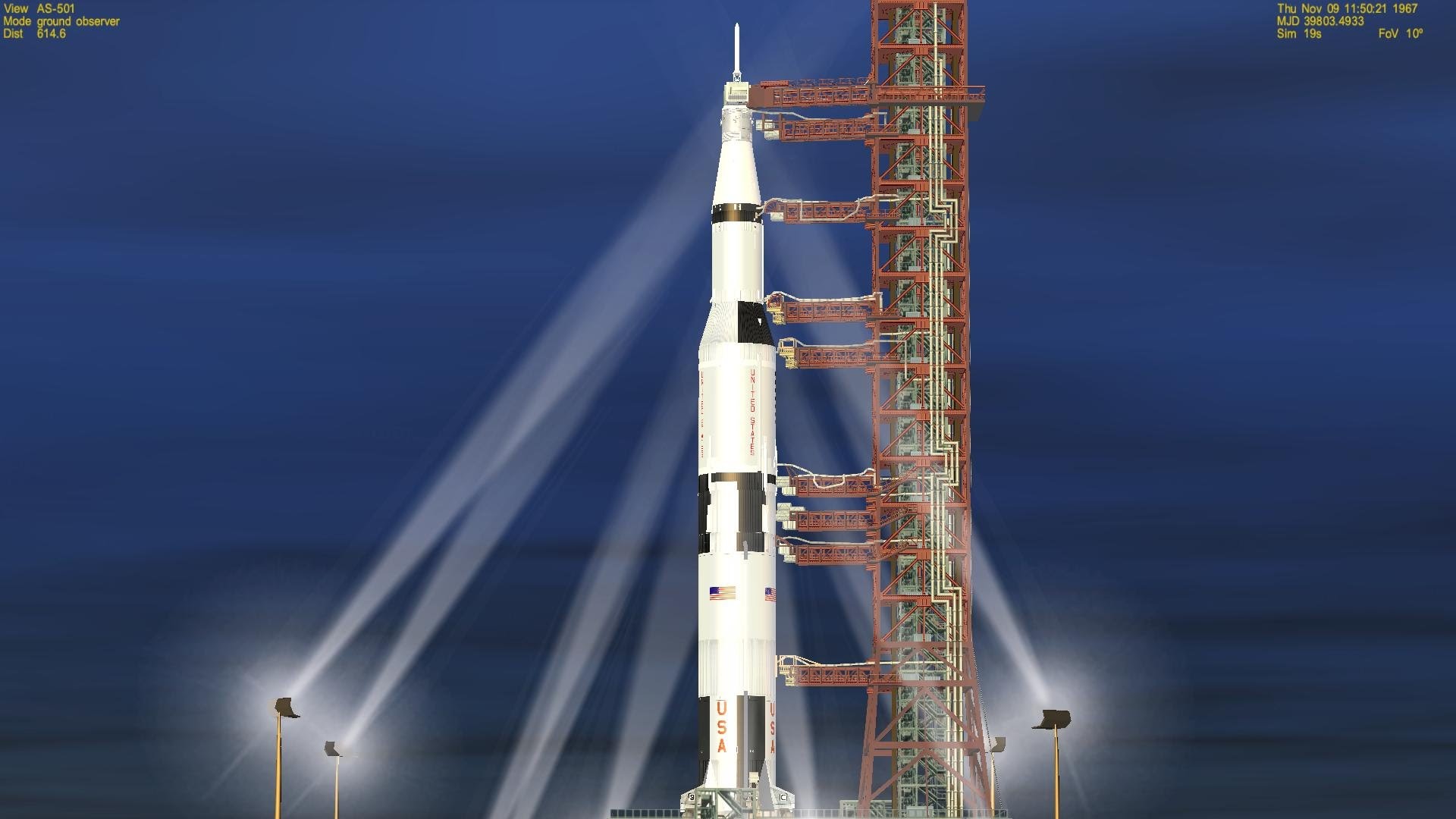 1920x1080 Apollo 4 (A.S.-501) The Inaugural Launch of the Saturn V
