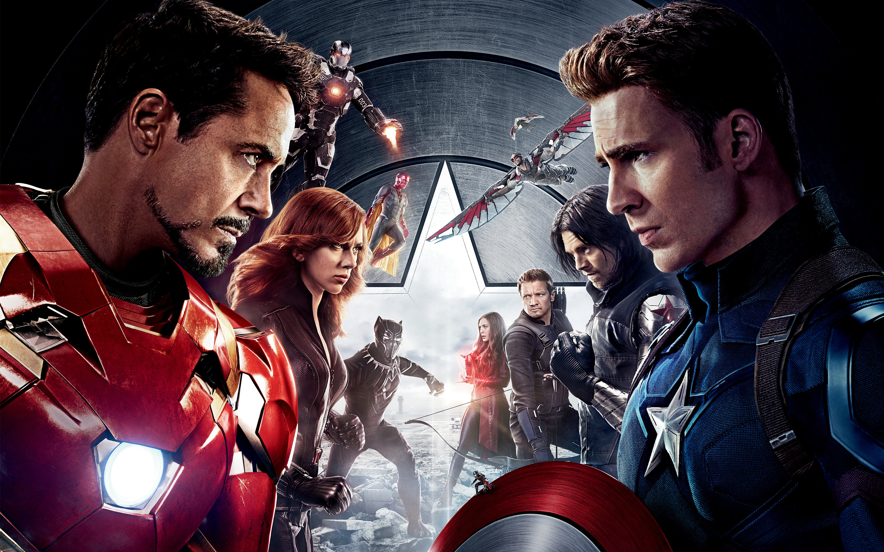 2880x1800 Captain America Civil War 8K