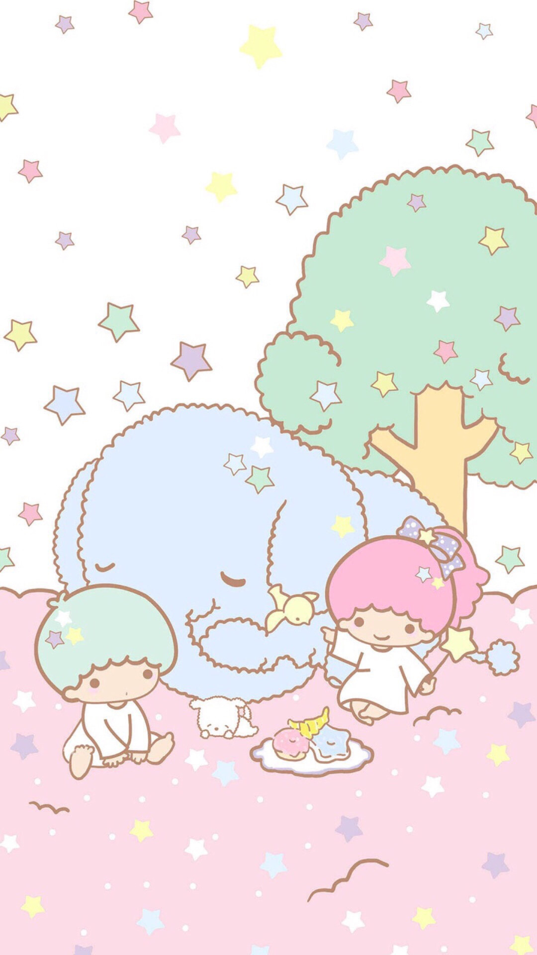1080x1920 Little Twin Stars Â· Sanrio WallpaperKawaii WallpaperIphone ...